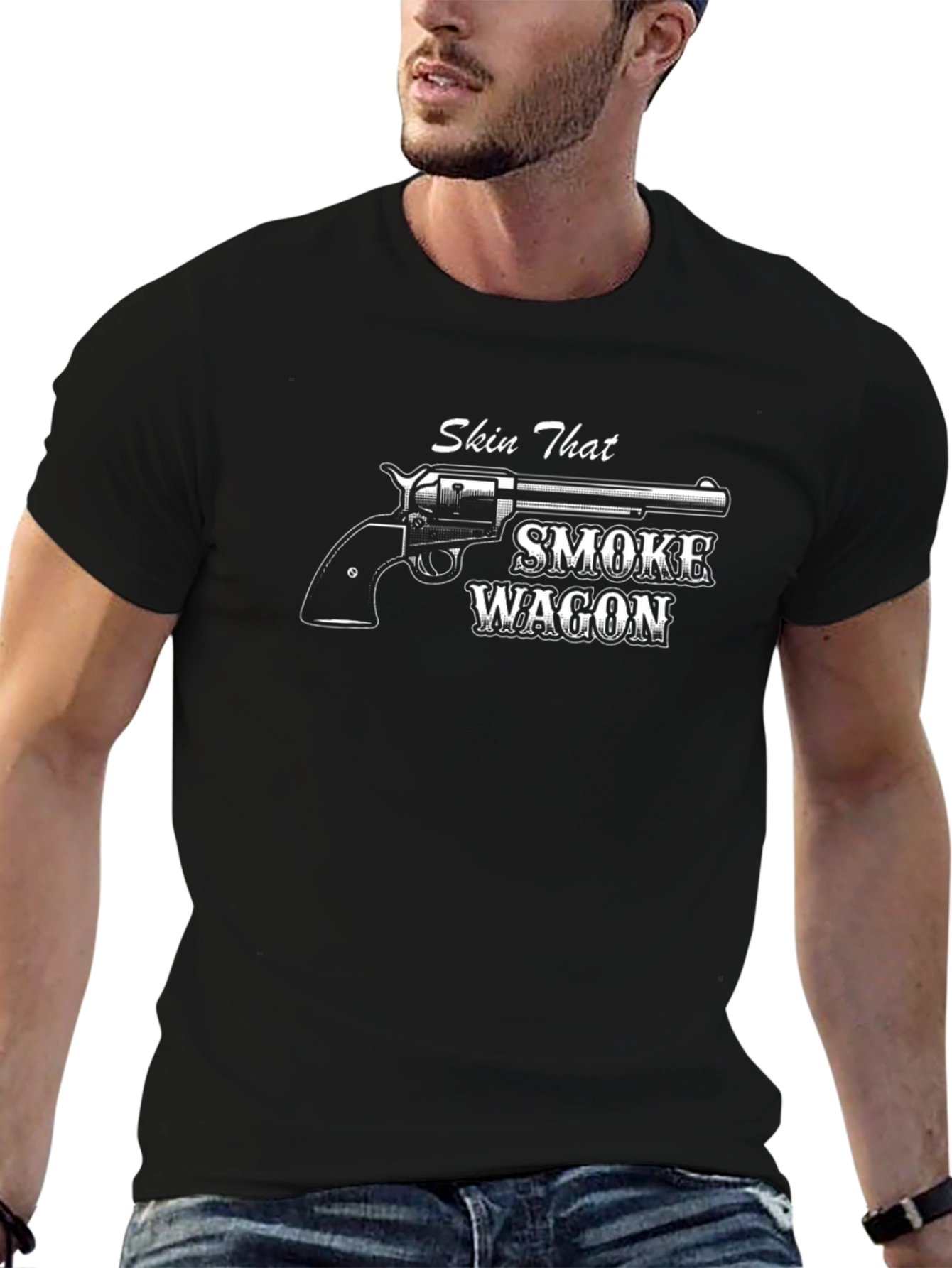 Skin That Smoke Wagon Tee