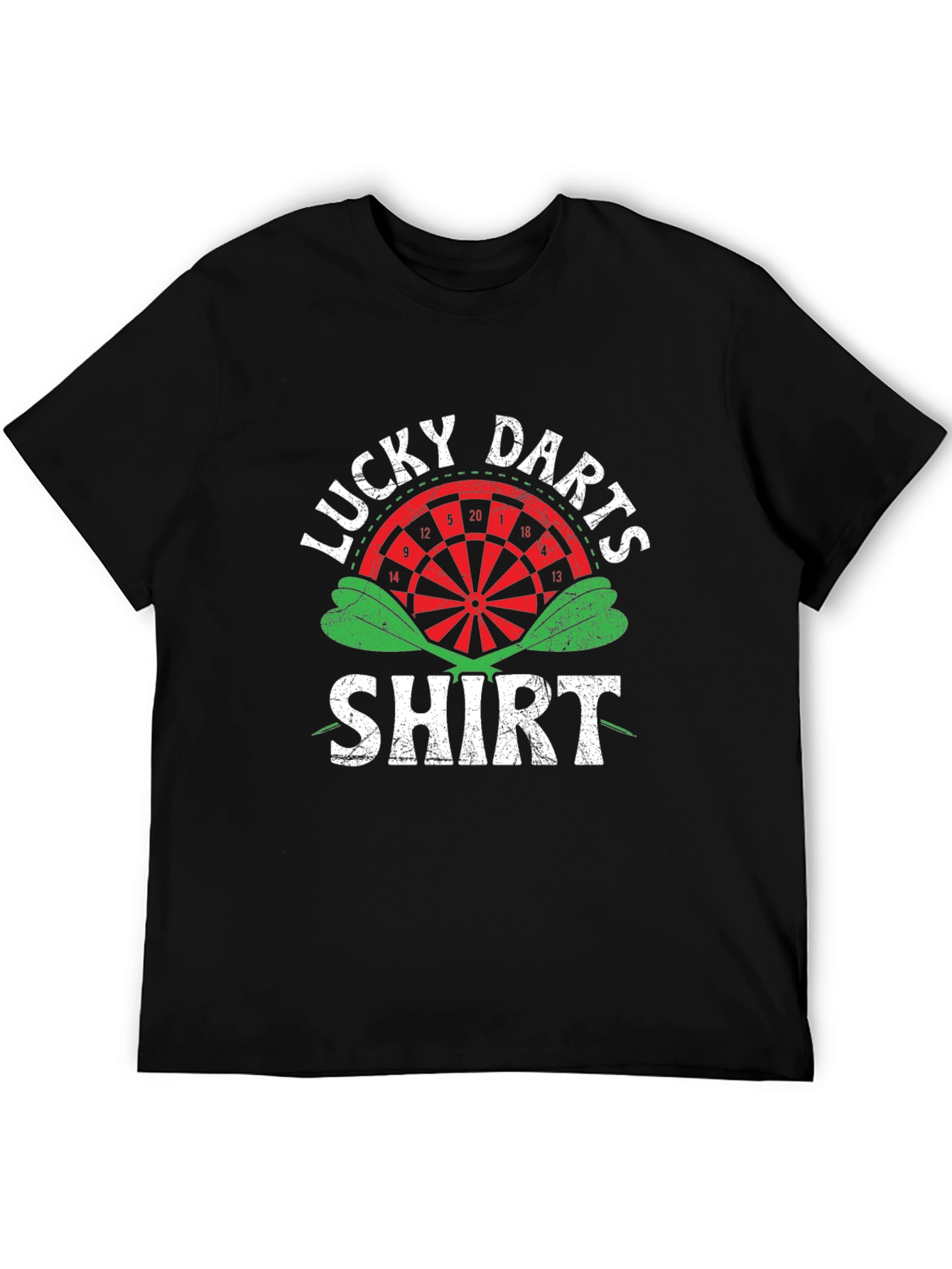 Lucky Darts Shirt - Funny Dartboard Tee