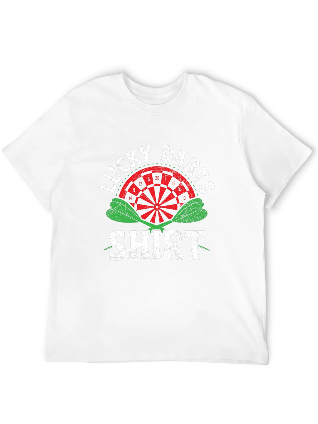 Lucky Darts Shirt - Funny Dartboard Tee