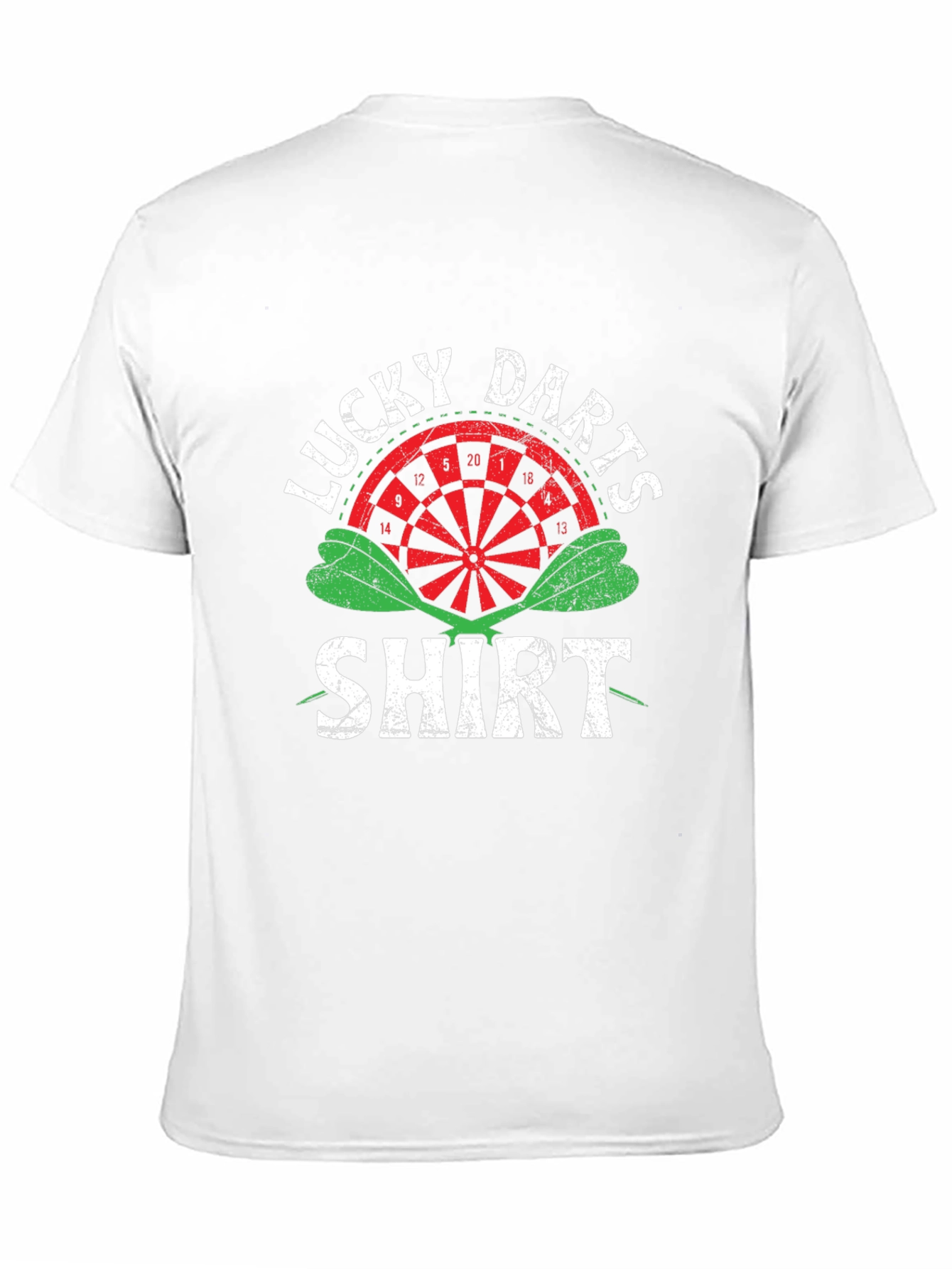 Lucky Darts Shirt - Funny Dartboard Tee