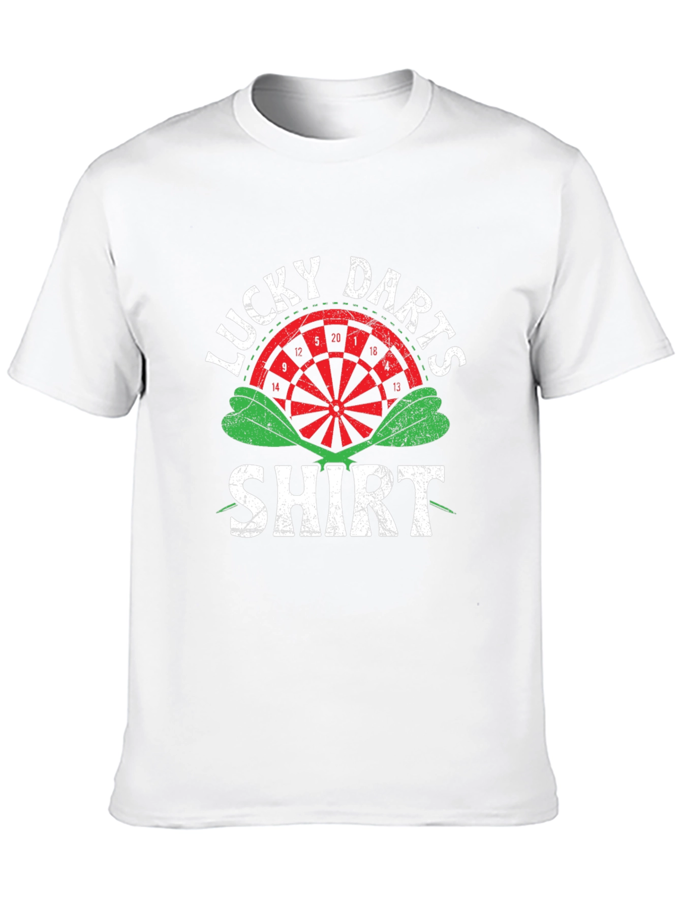 Lucky Darts Shirt - Funny Dartboard Tee