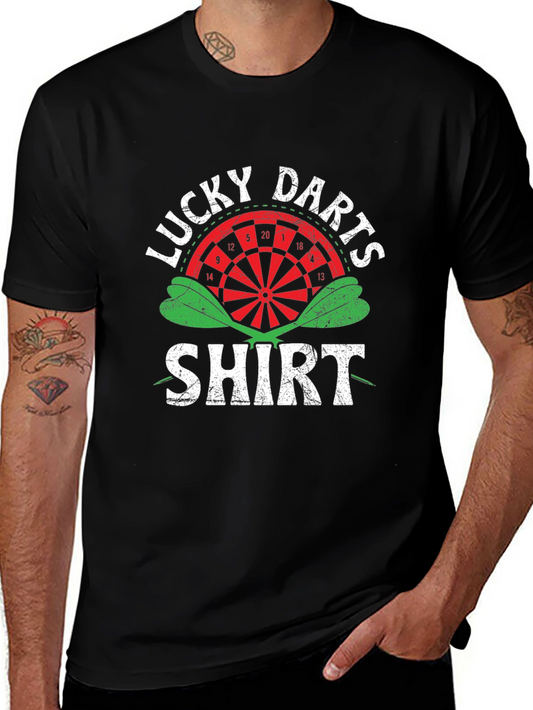 Lucky Darts Shirt - Funny Dartboard Tee
