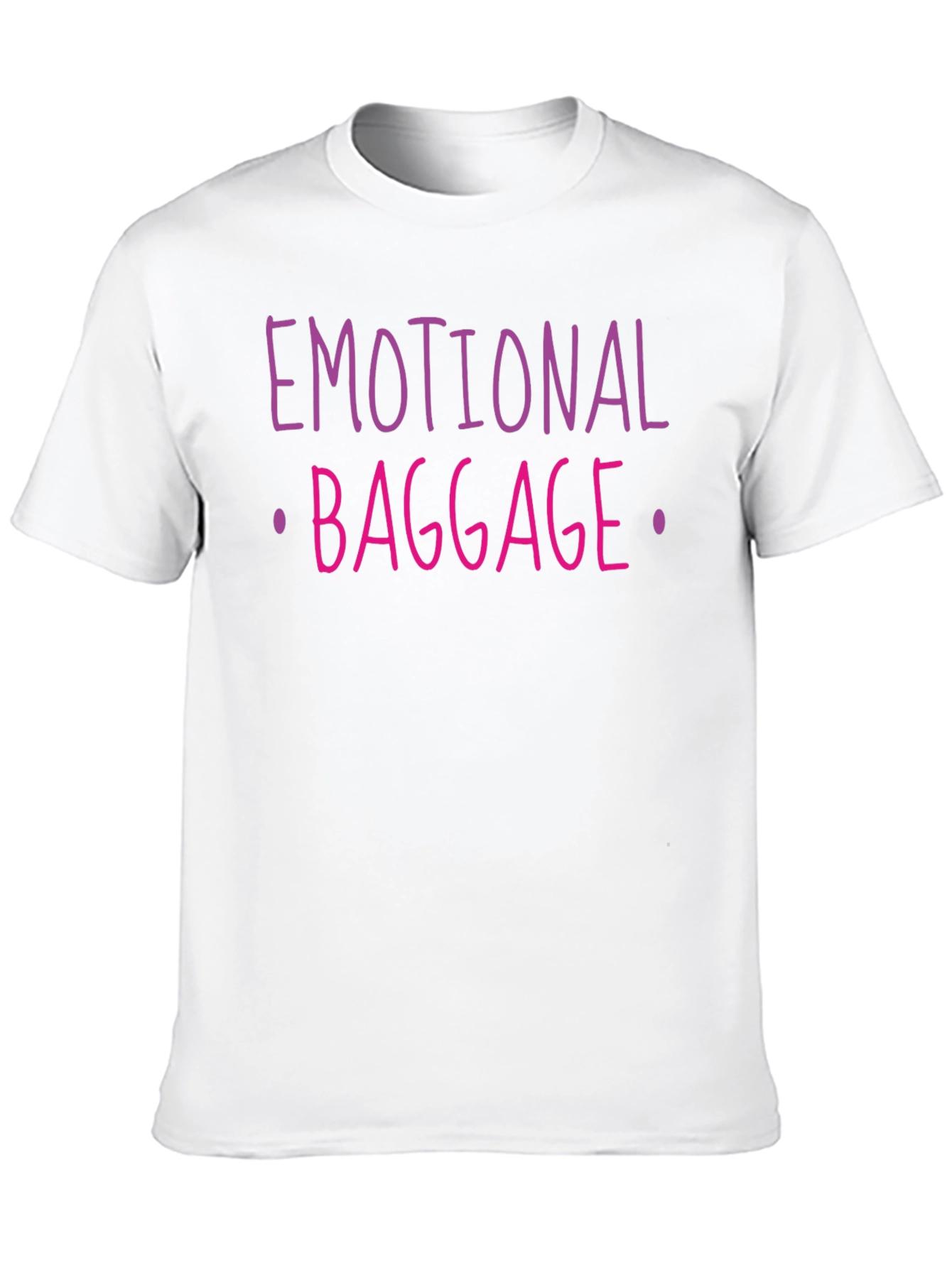 Emotional Baggage Graphic Tee - Black T-Shirt