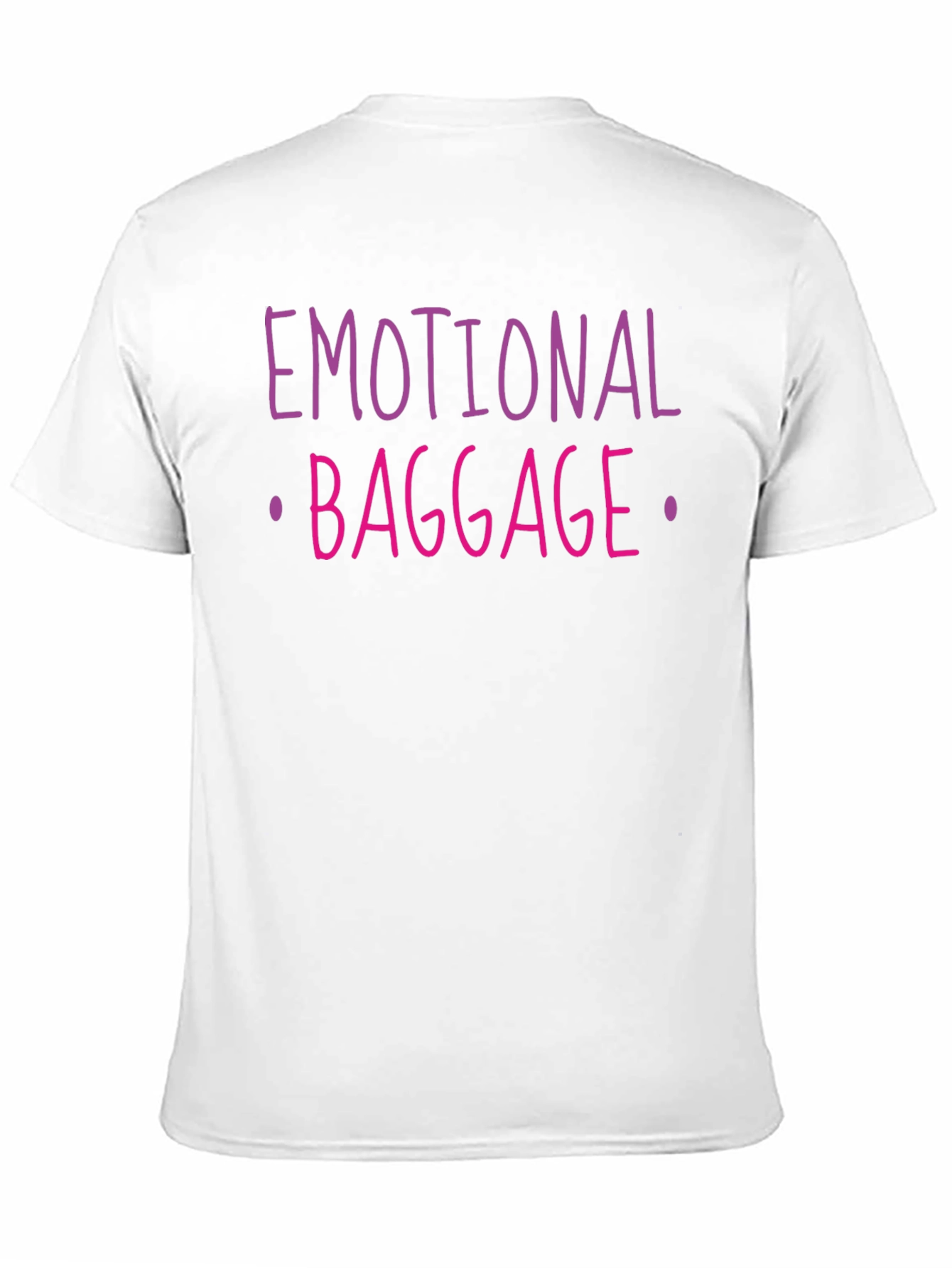 Emotional Baggage Graphic Tee - Black T-Shirt