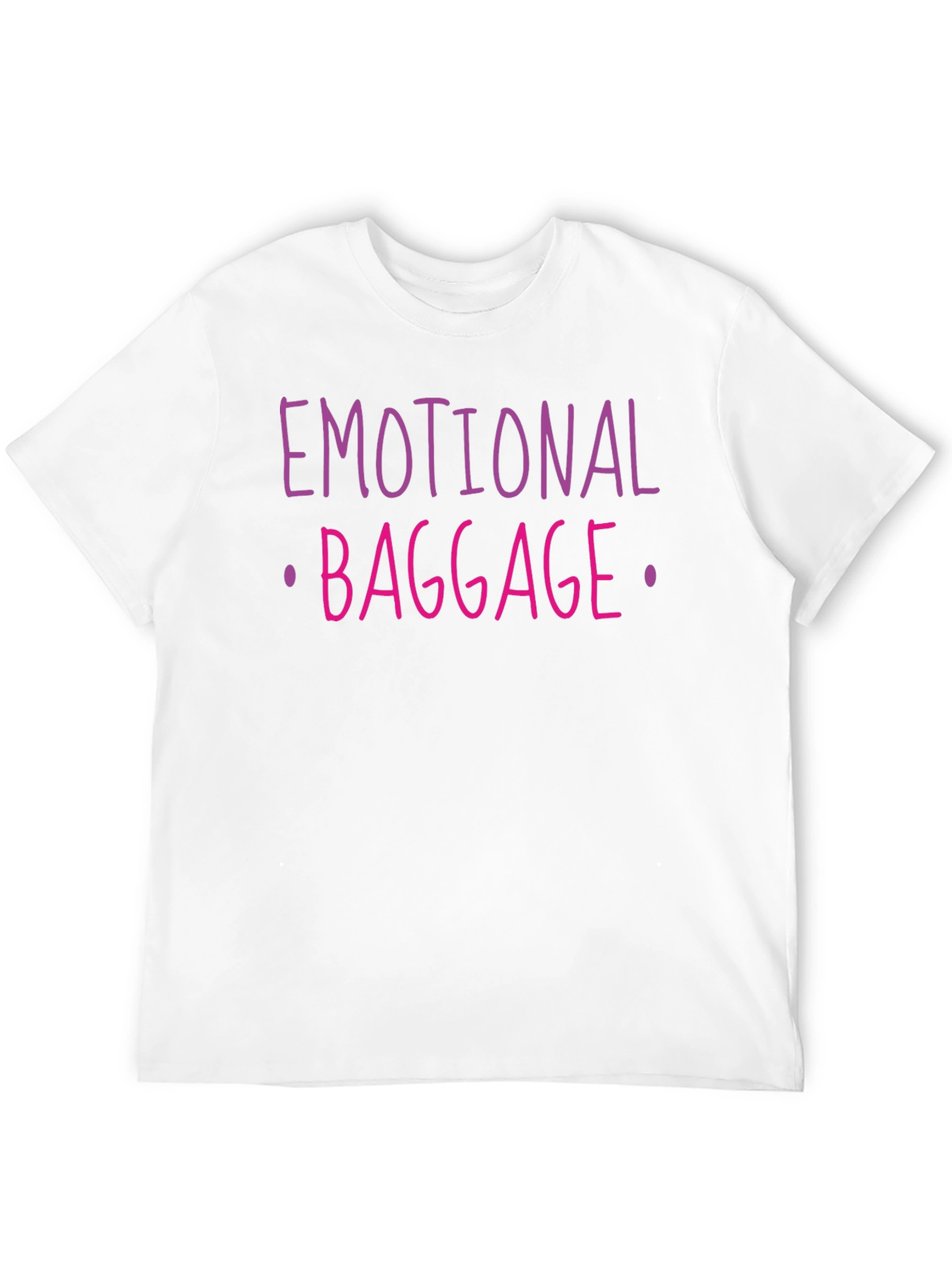 Emotional Baggage Graphic Tee - Black T-Shirt
