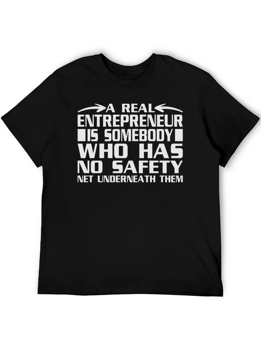 Entrepreneurship T-Shirt: No Safety Net