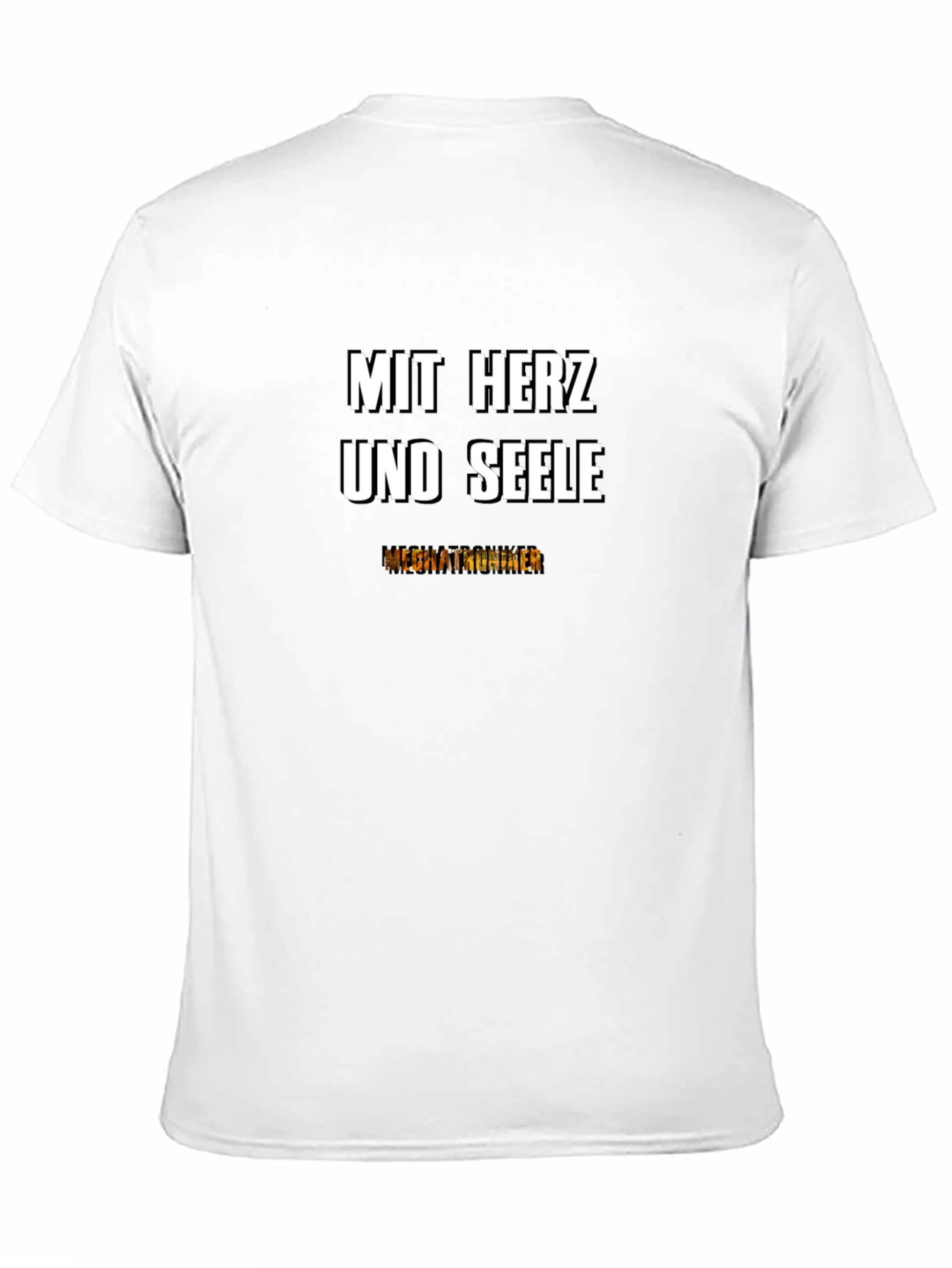 Mit Herz Und Seele Black T-Shirt - Mechatroniker Pride
