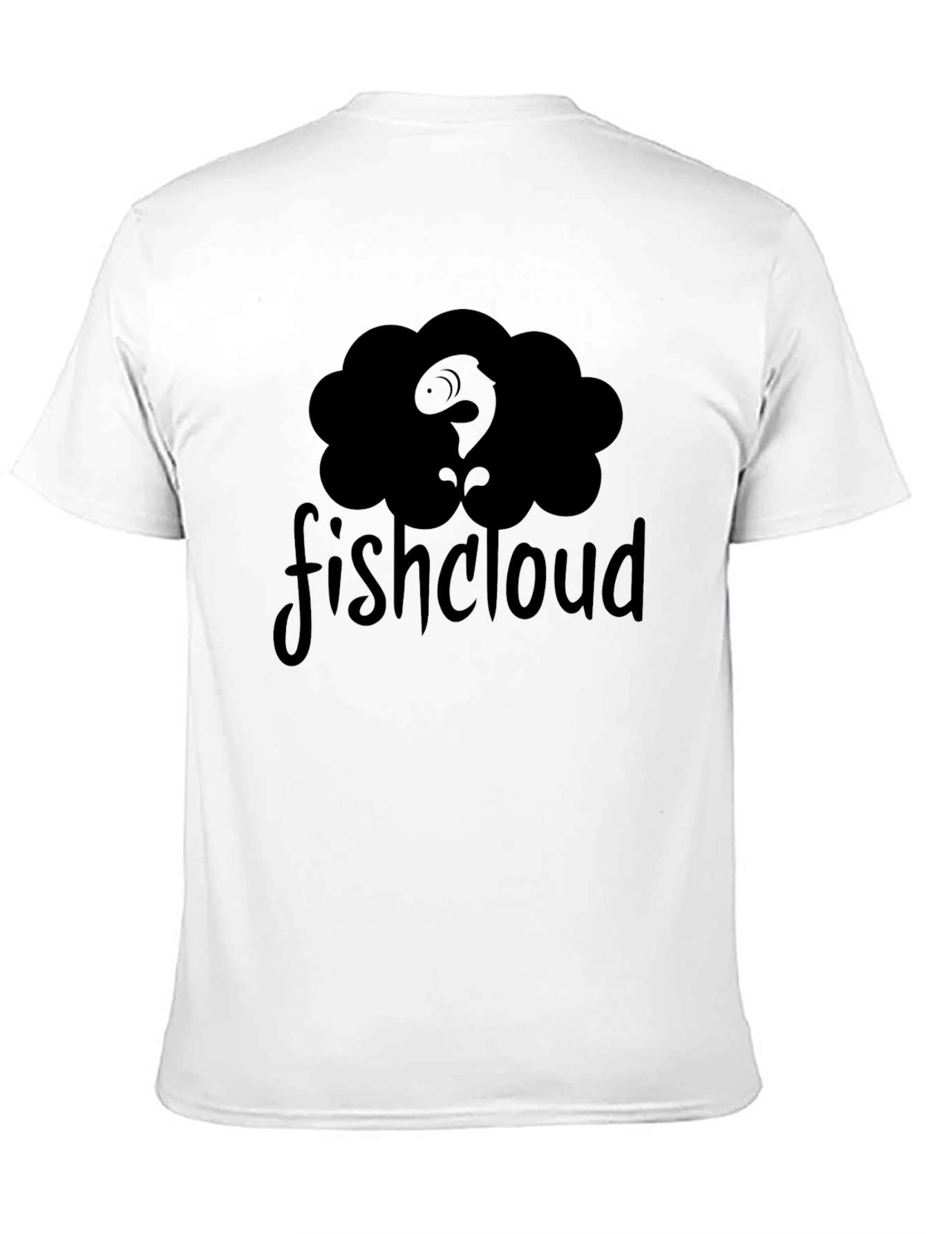 Fishcloud Black Graphic T-Shirt