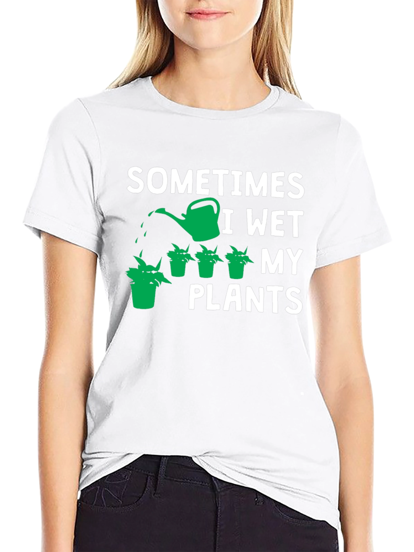Sometimes I Wet My Plants Graphic Tee