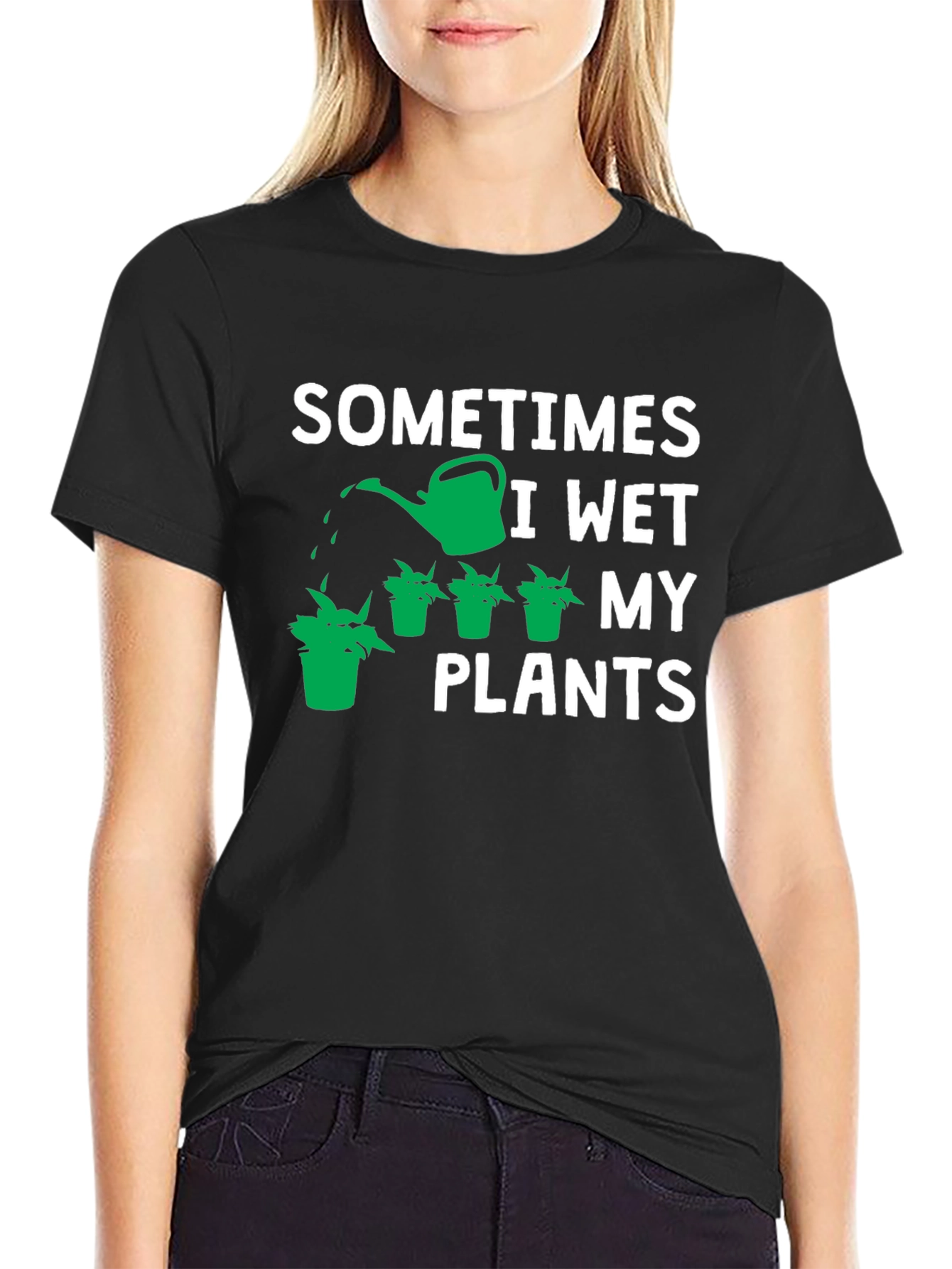 Sometimes I Wet My Plants Graphic Tee
