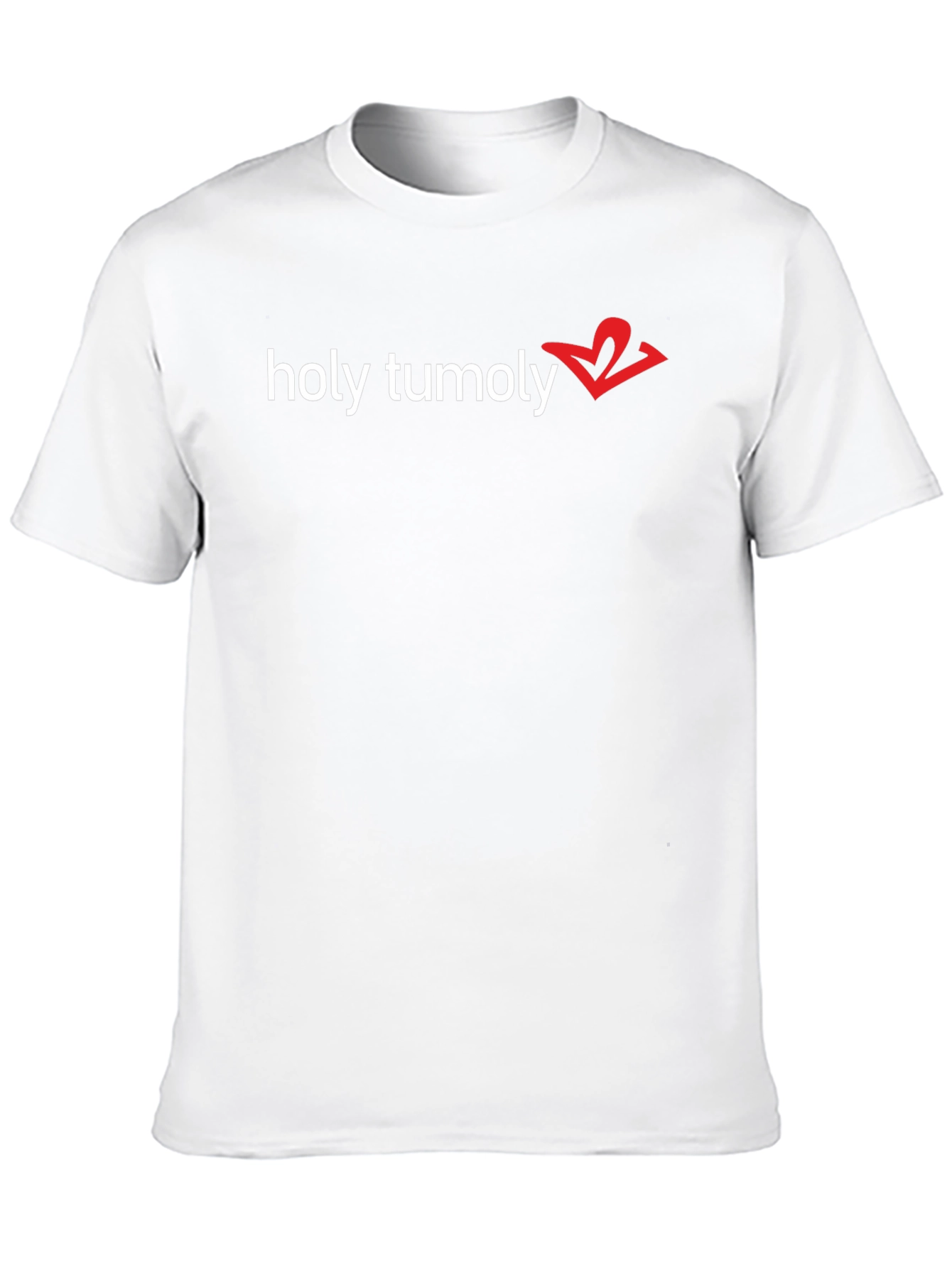 Holy Tumoly Graphic Tee - Trendy Black T-Shirt