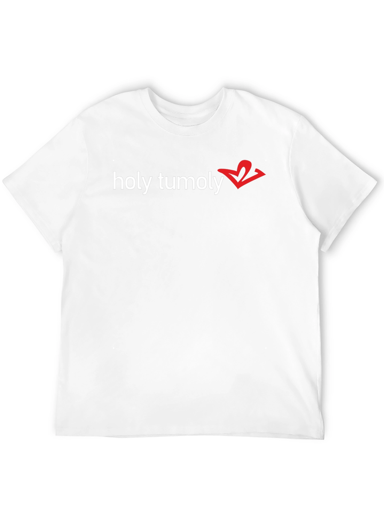 Holy Tumoly Graphic Tee - Trendy Black T-Shirt