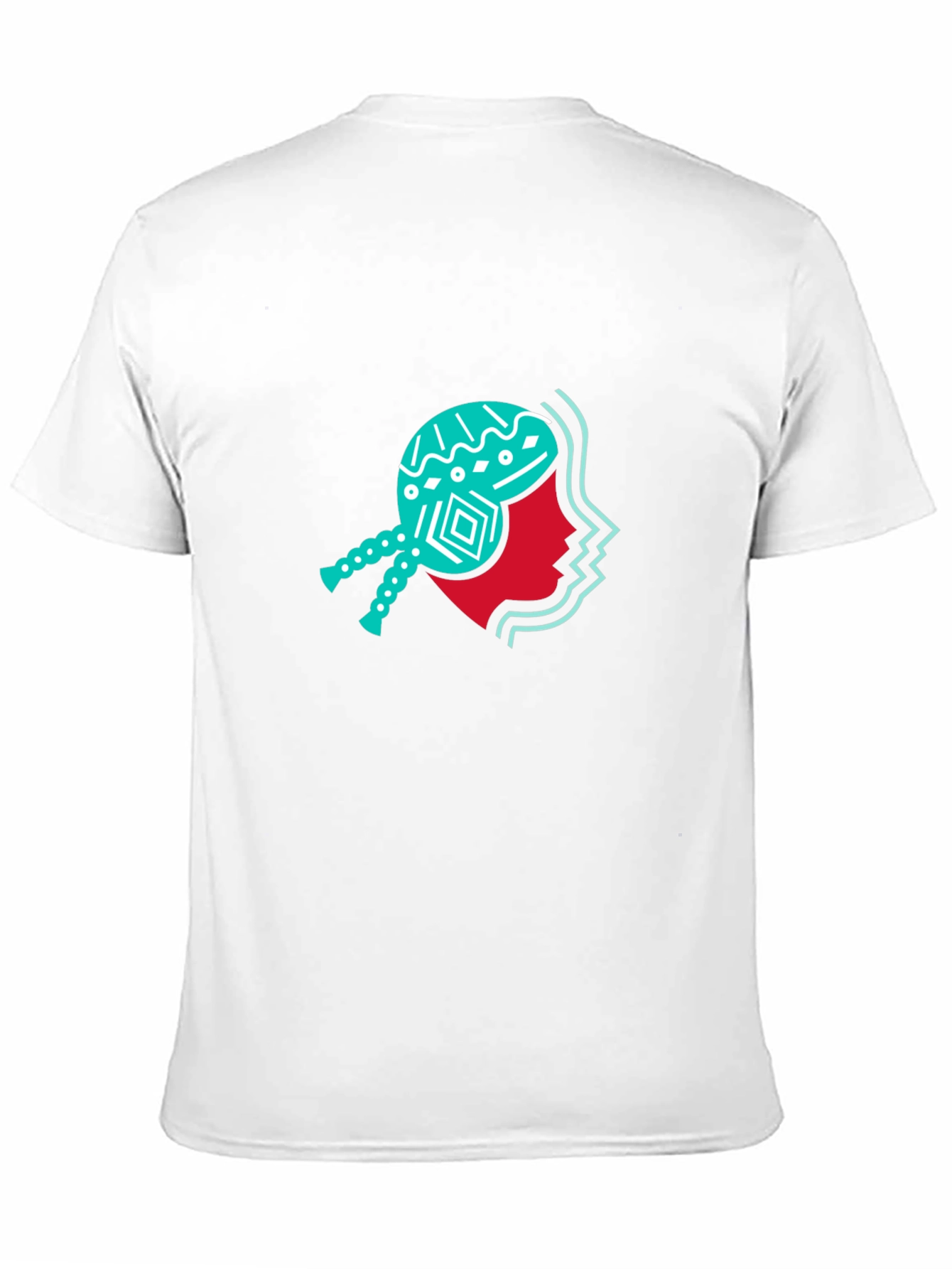 Abstract Face Graphic Tee