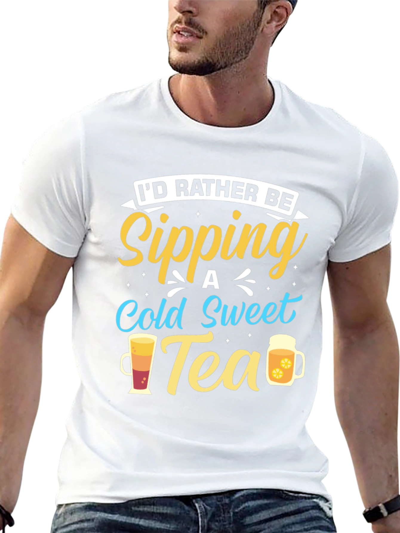 Sipping Sweet Tea Graphic Tee