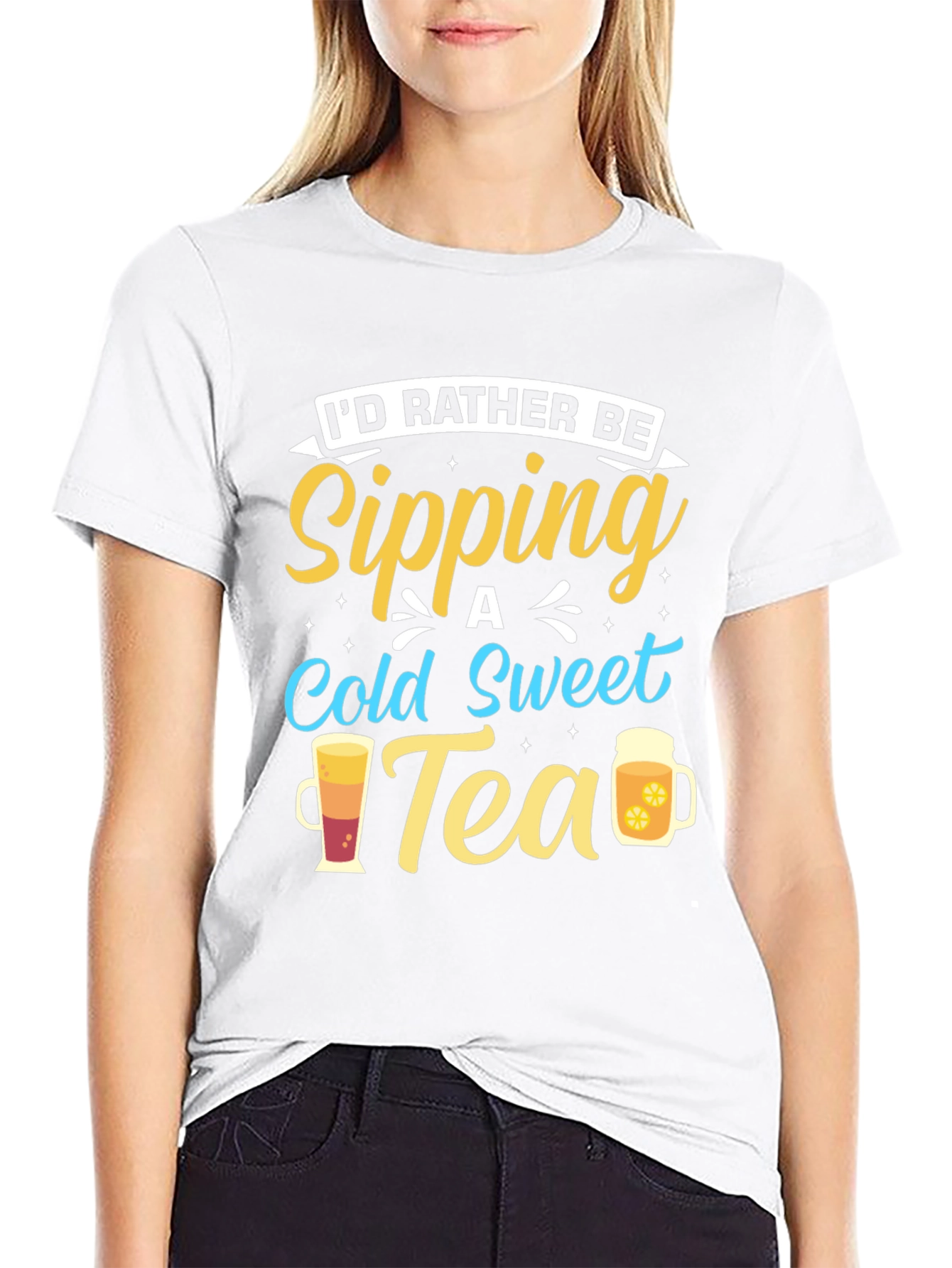 Sipping Sweet Tea Graphic Tee
