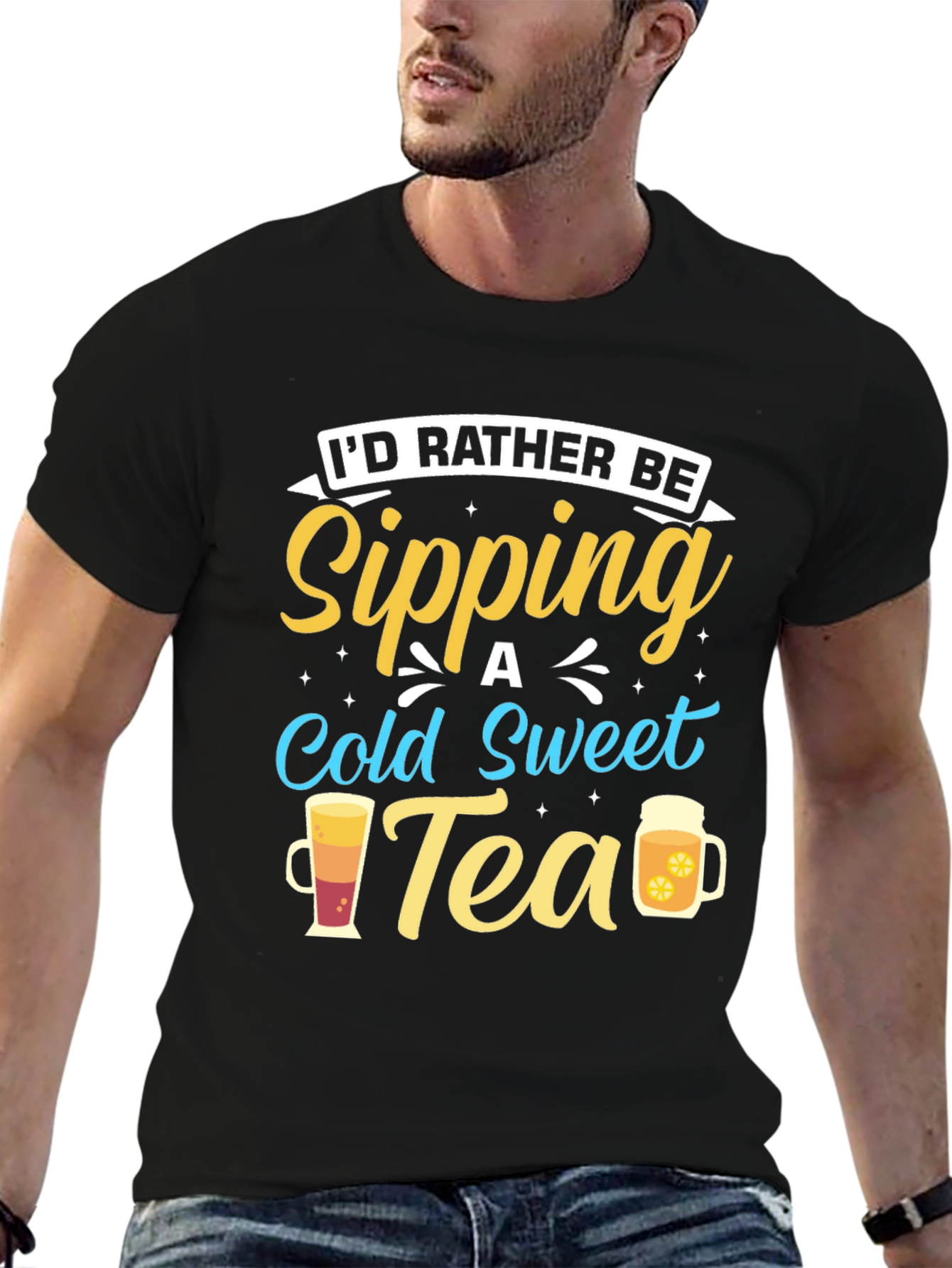 Sipping Sweet Tea Graphic Tee