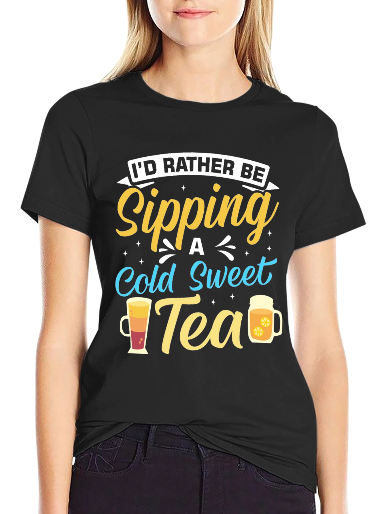 Sipping Sweet Tea Graphic Tee