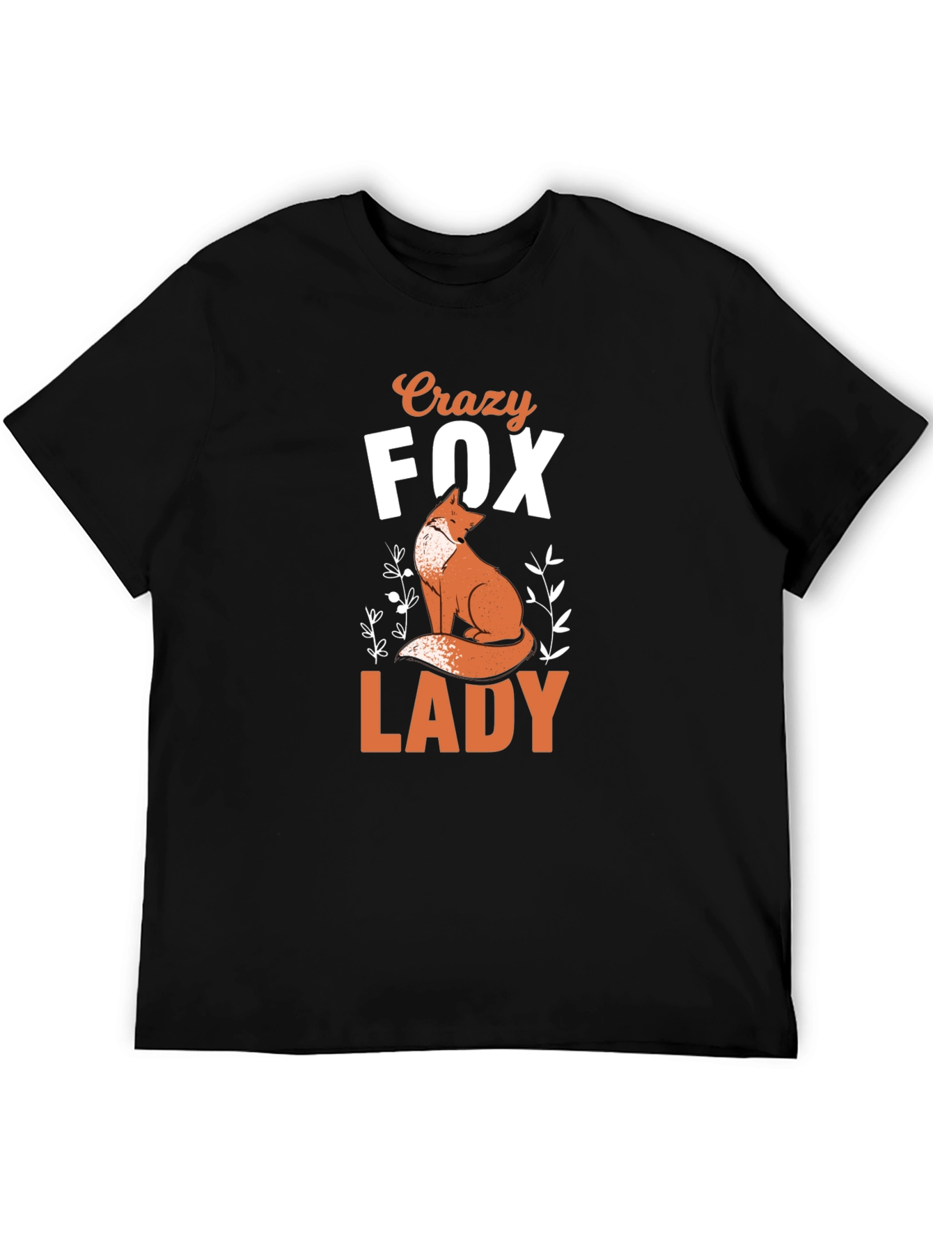 Crazy Fox Lady T-Shirt