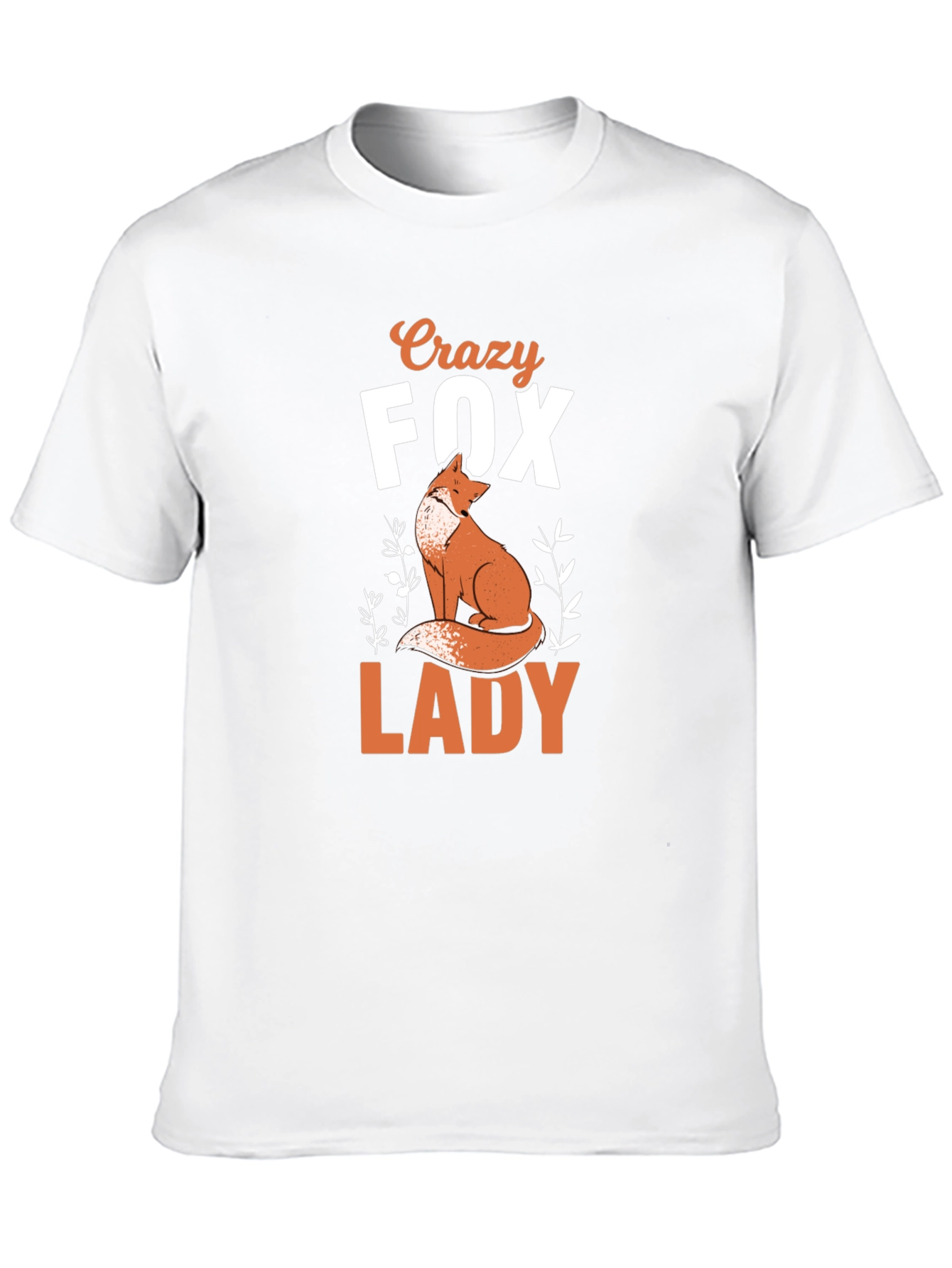 Crazy Fox Lady T-Shirt