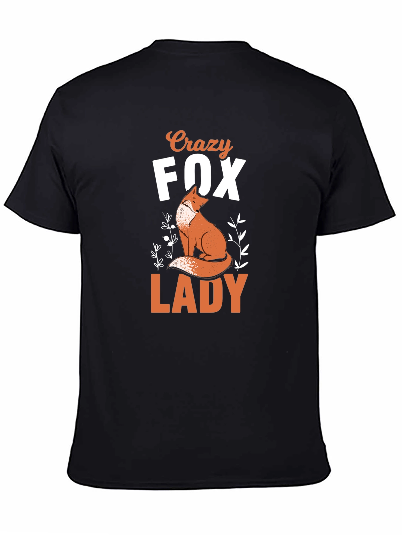 Crazy Fox Lady T-Shirt