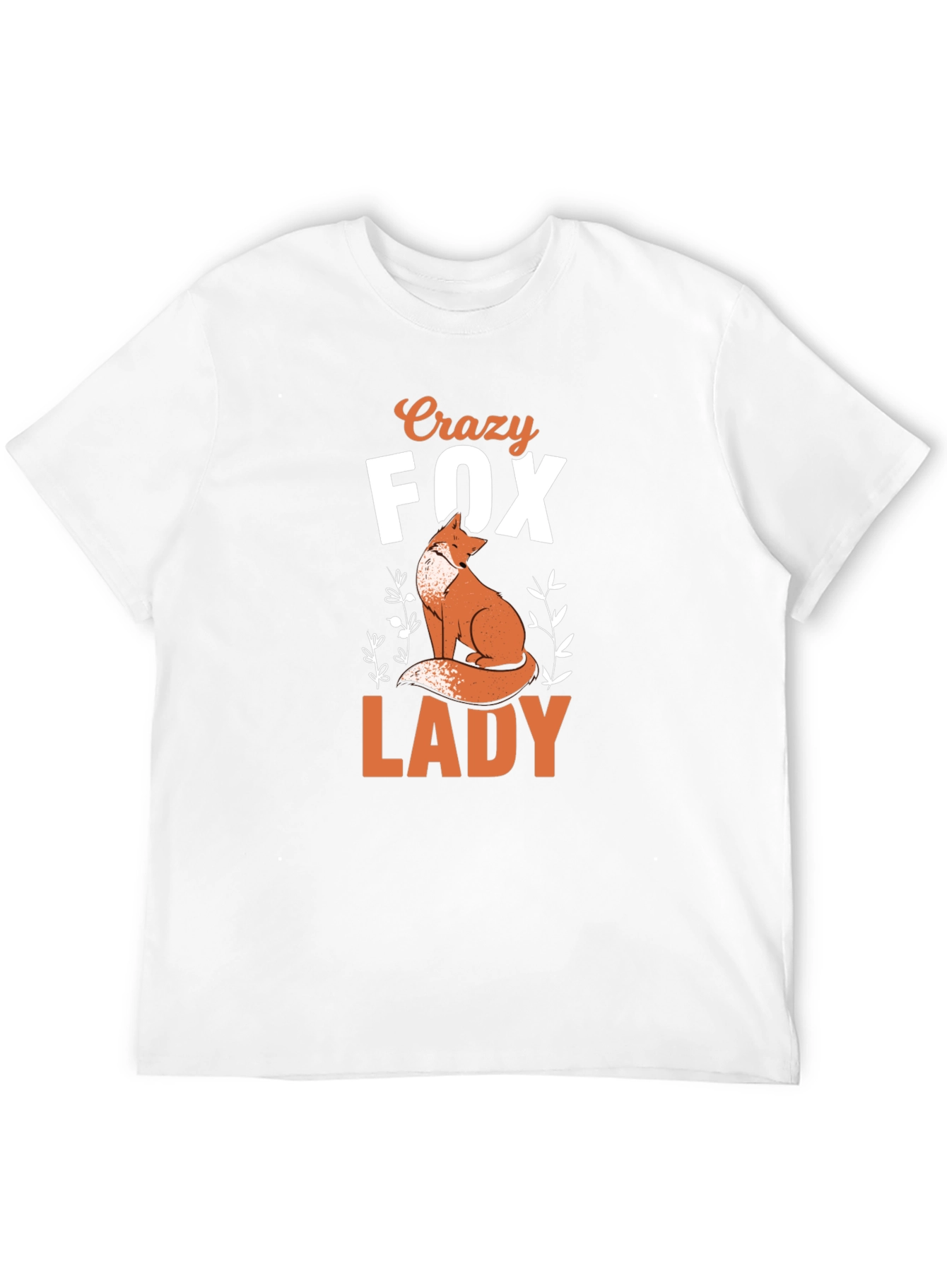 Crazy Fox Lady T-Shirt