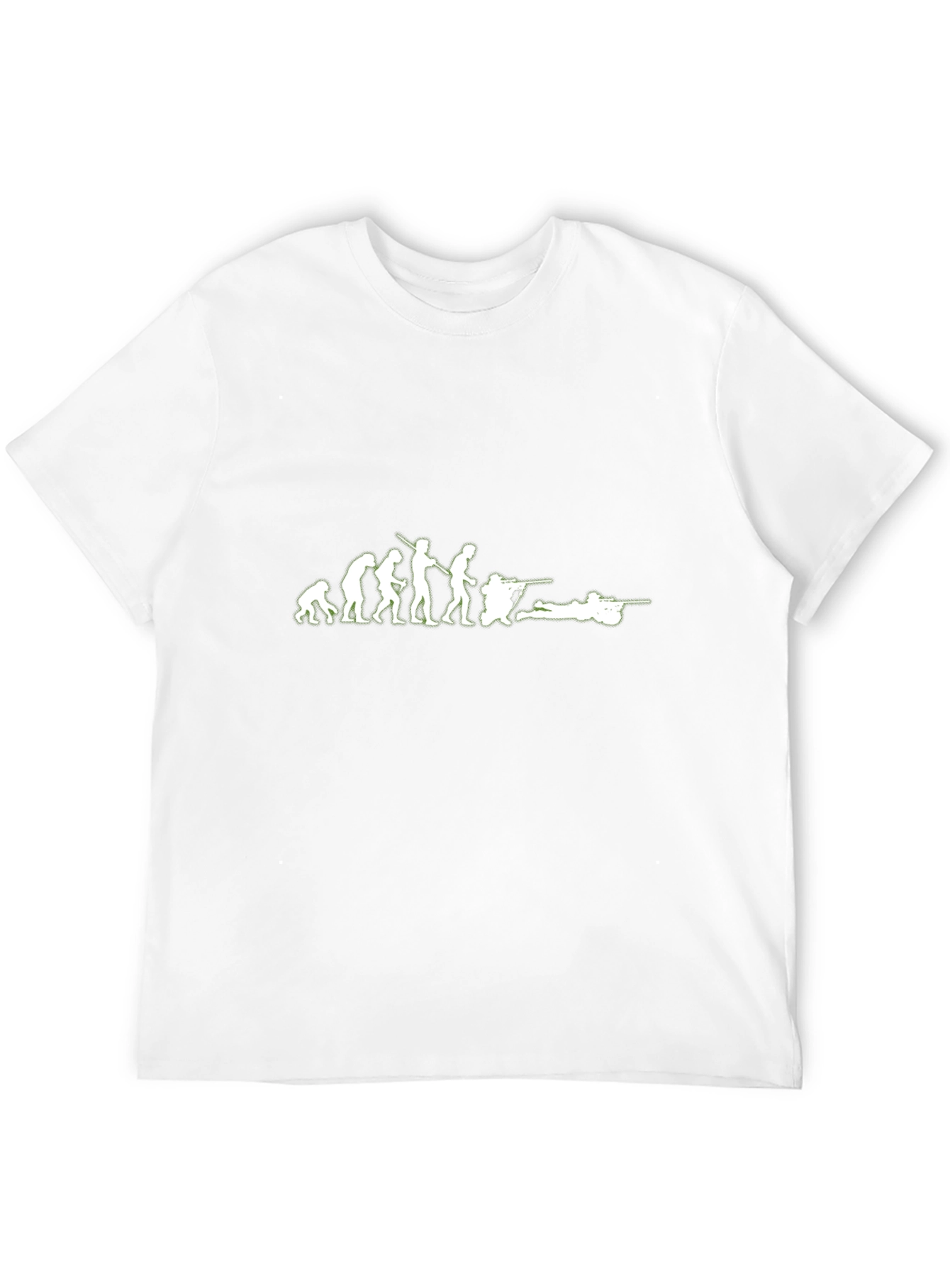 Evolution of Sniper Black T-Shirt