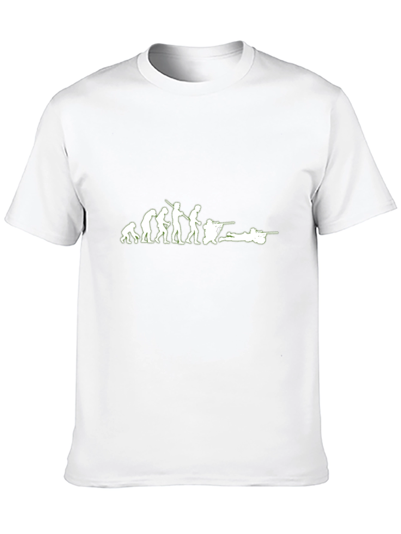Evolution of Sniper Black T-Shirt