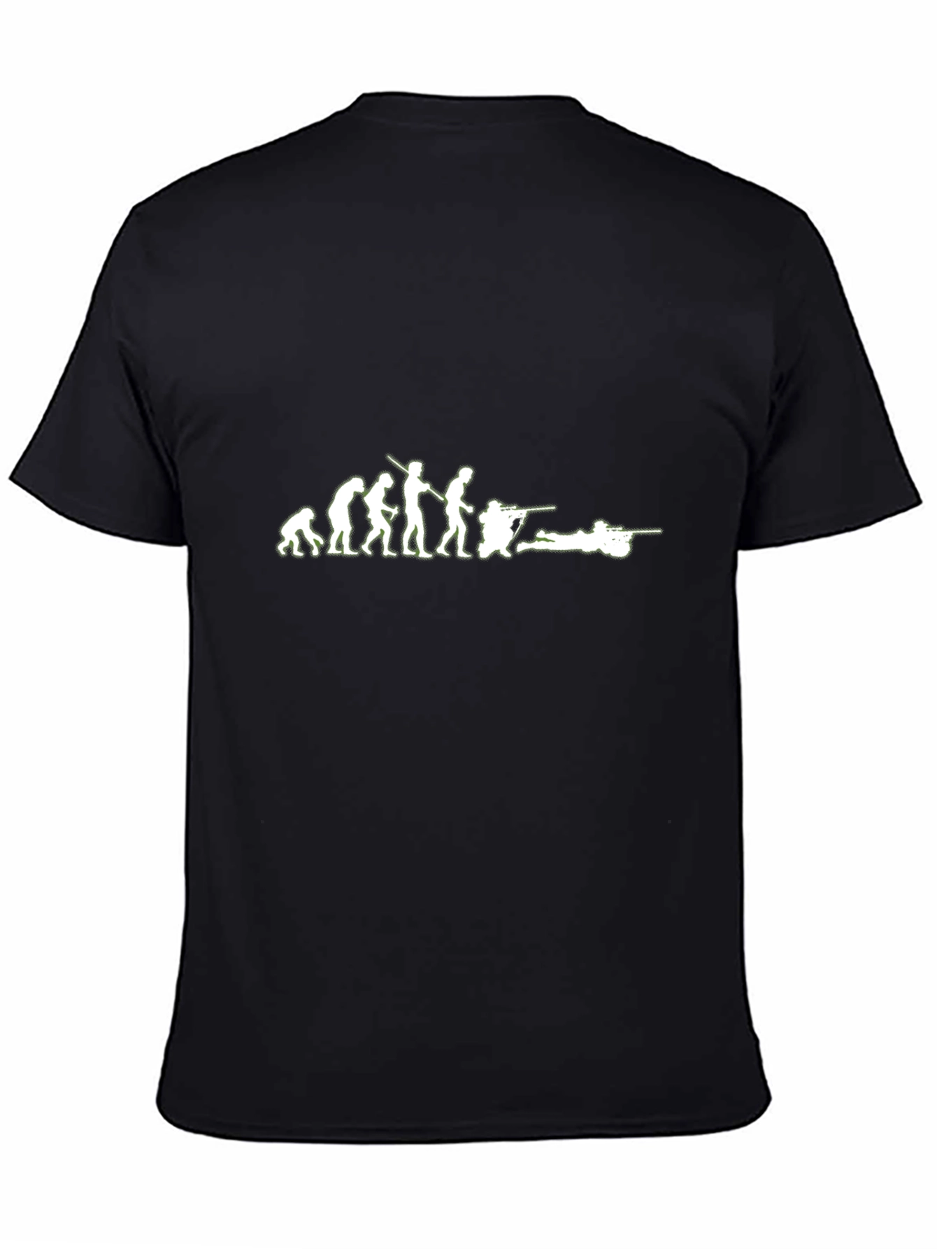 Evolution of Sniper Black T-Shirt