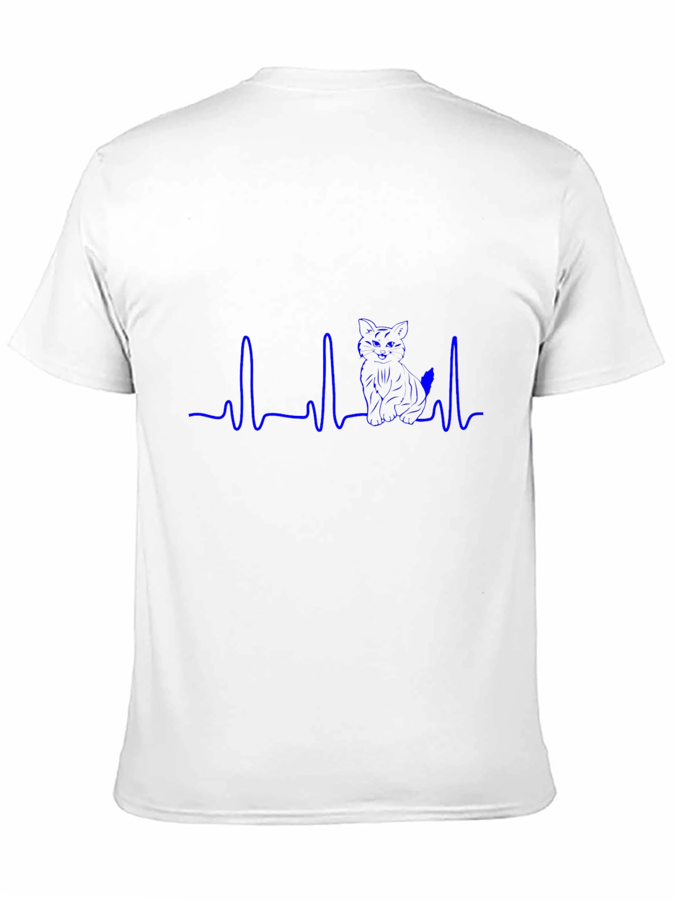 Cat Heartbeat T-Shirt - Purrfect Love!