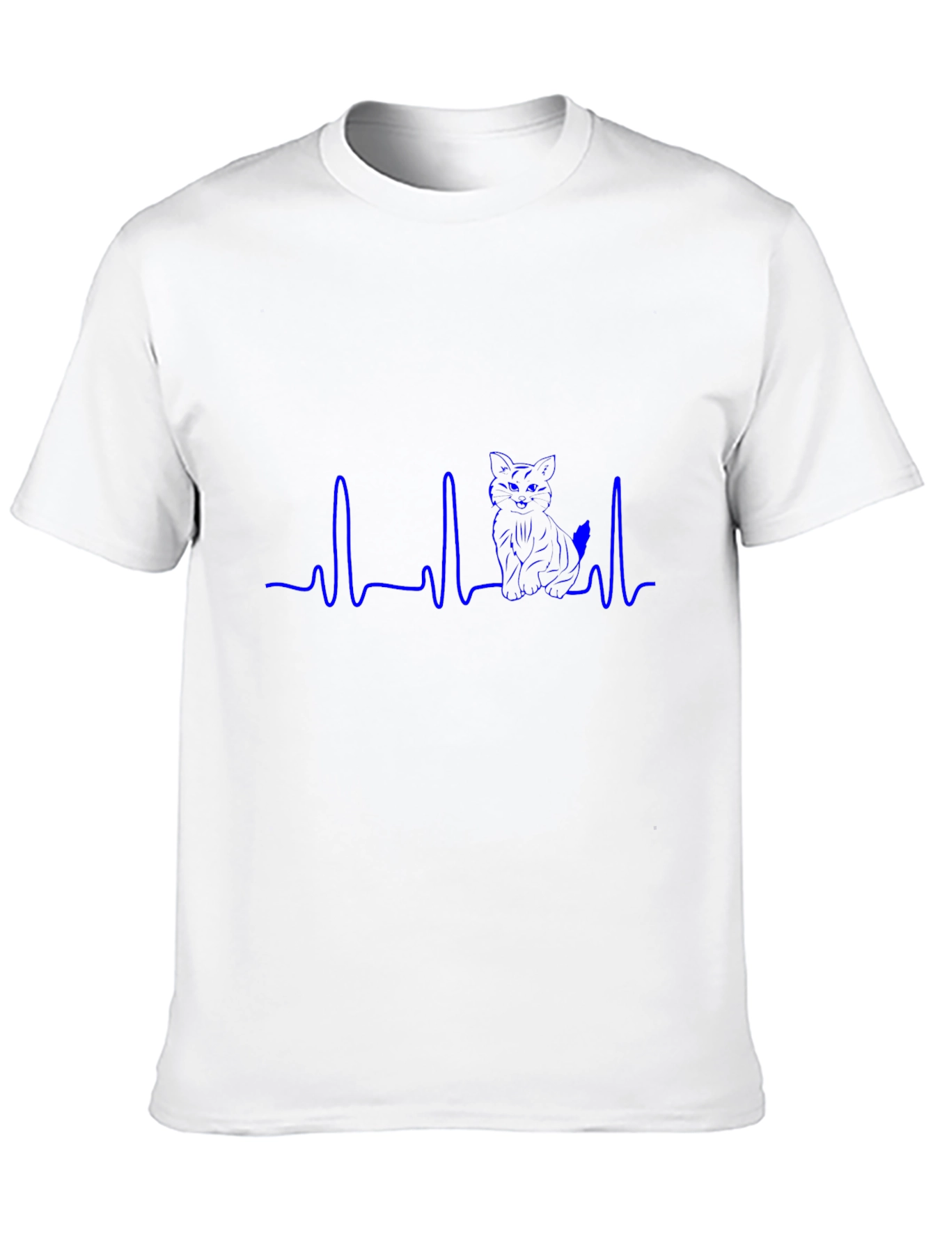 Cat Heartbeat T-Shirt - Purrfect Love!