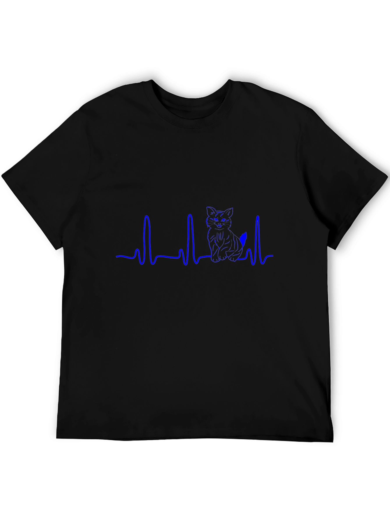 Cat Heartbeat T-Shirt - Purrfect Love!