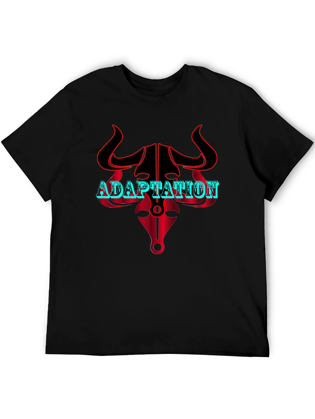 Adaptation Bull Black T-Shirt