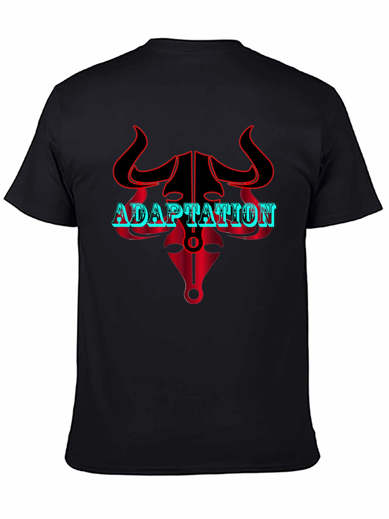 Adaptation Bull Black T-Shirt