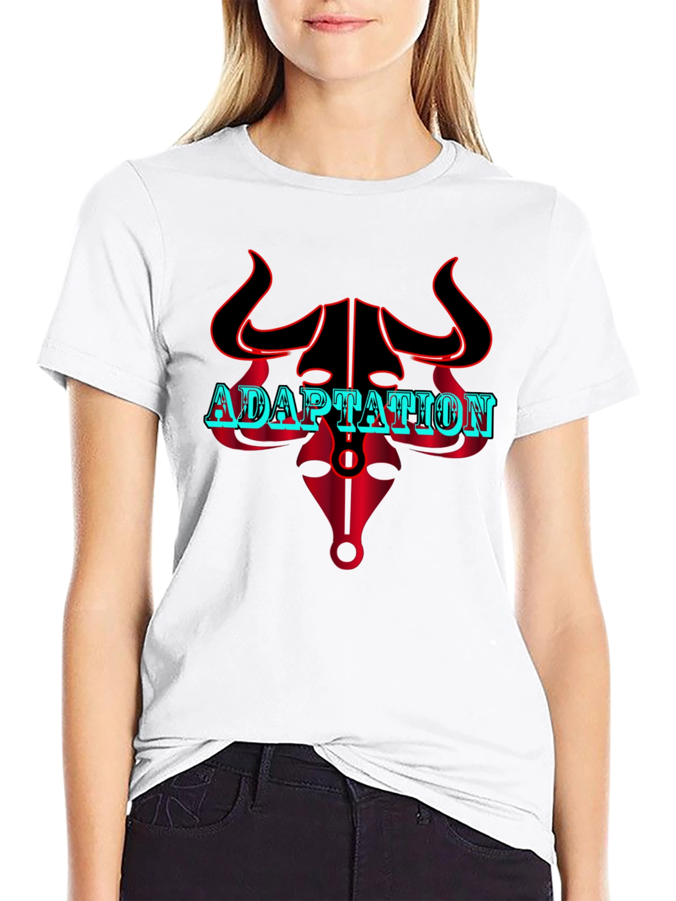 Adaptation Bull Black T-Shirt