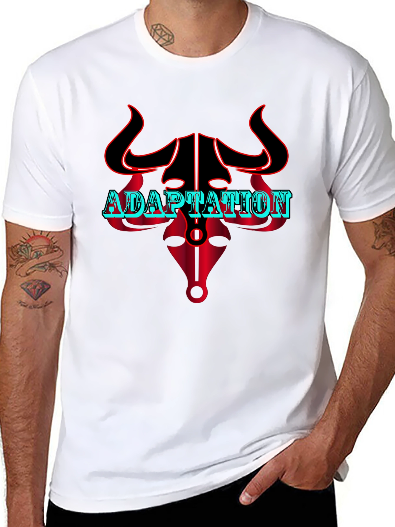 Adaptation Bull Black T-Shirt