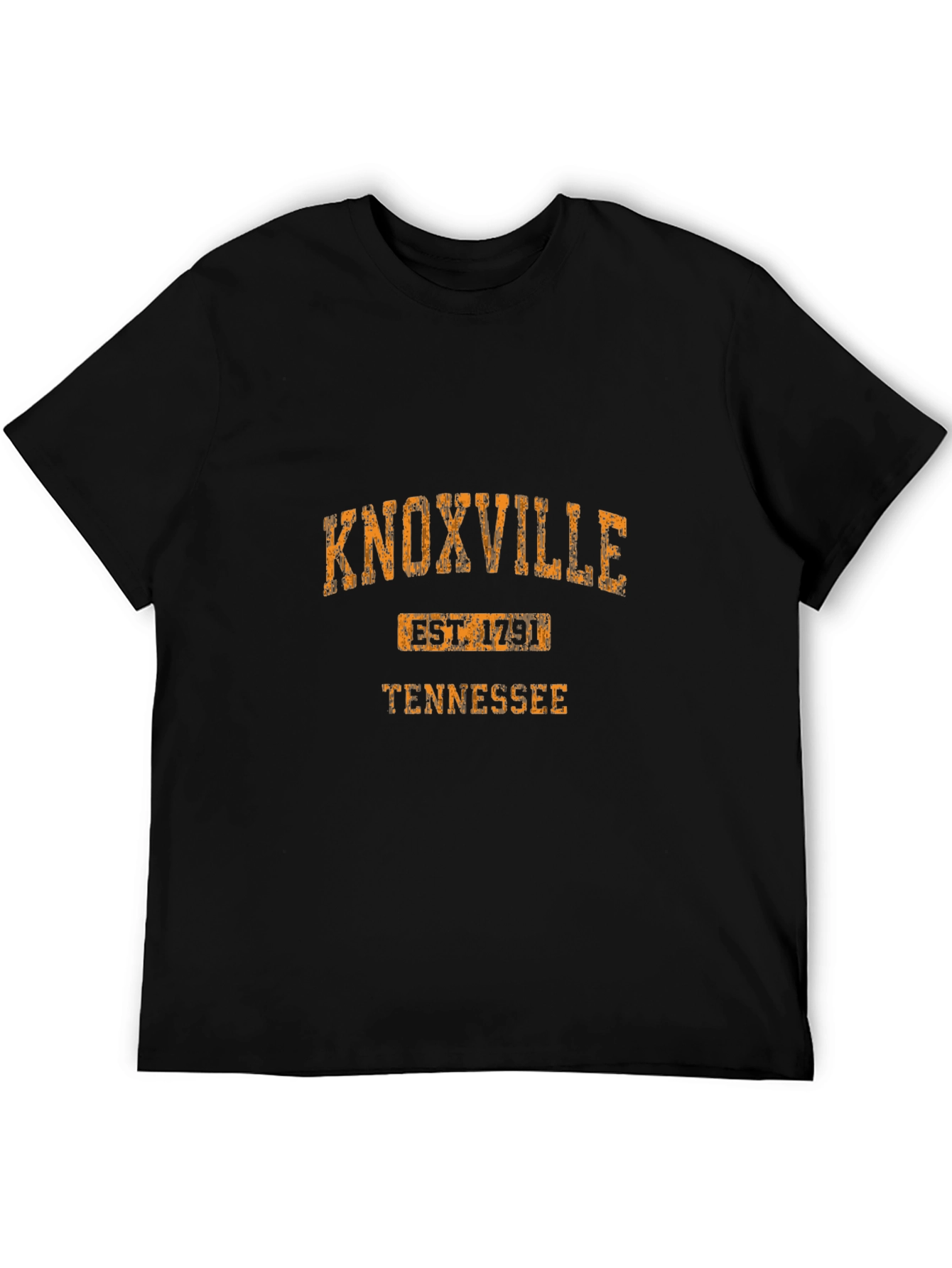 Knoxville Tennessee Est. 1791 Black T-Shirt