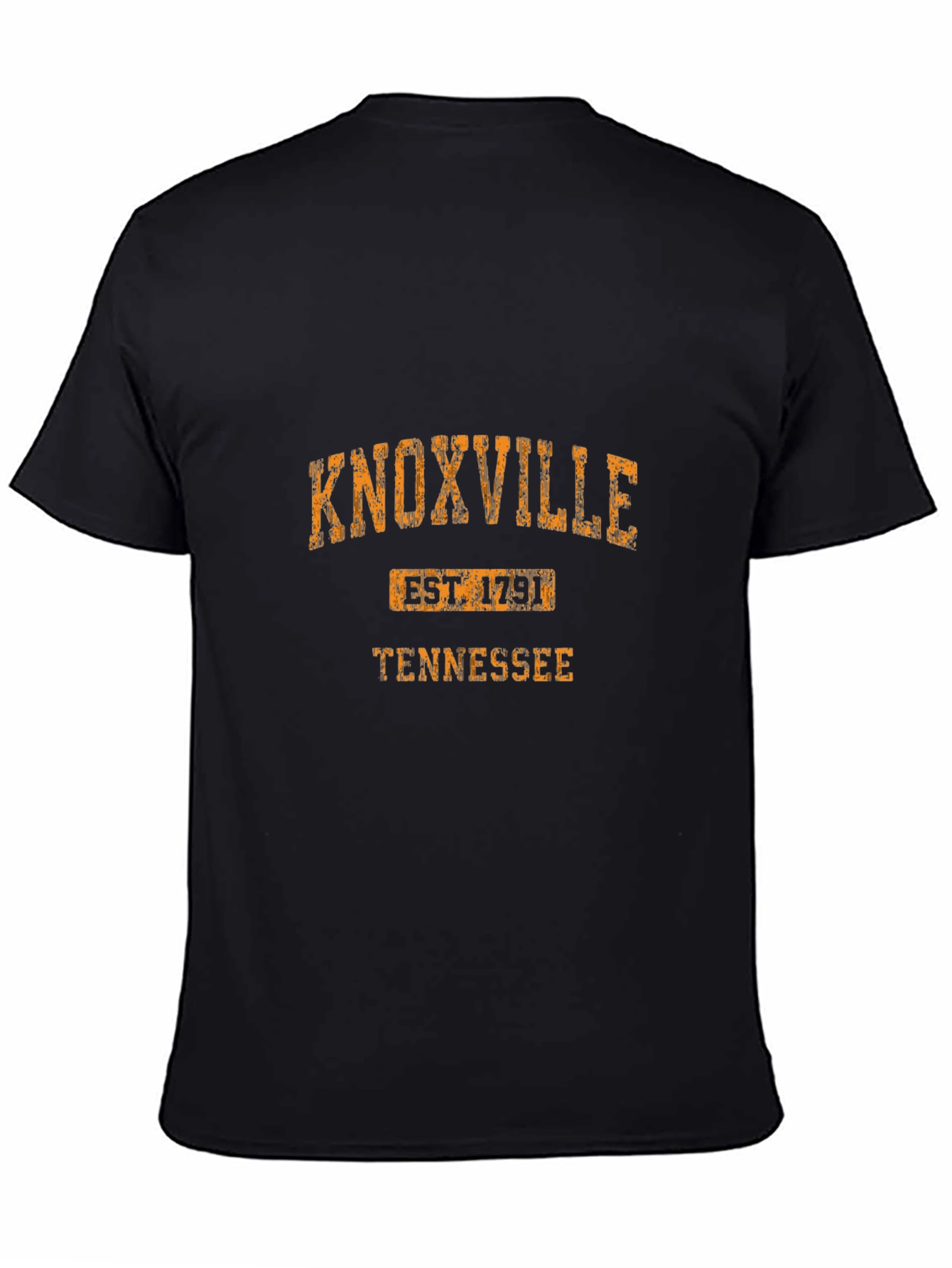 Knoxville Tennessee Est. 1791 Black T-Shirt