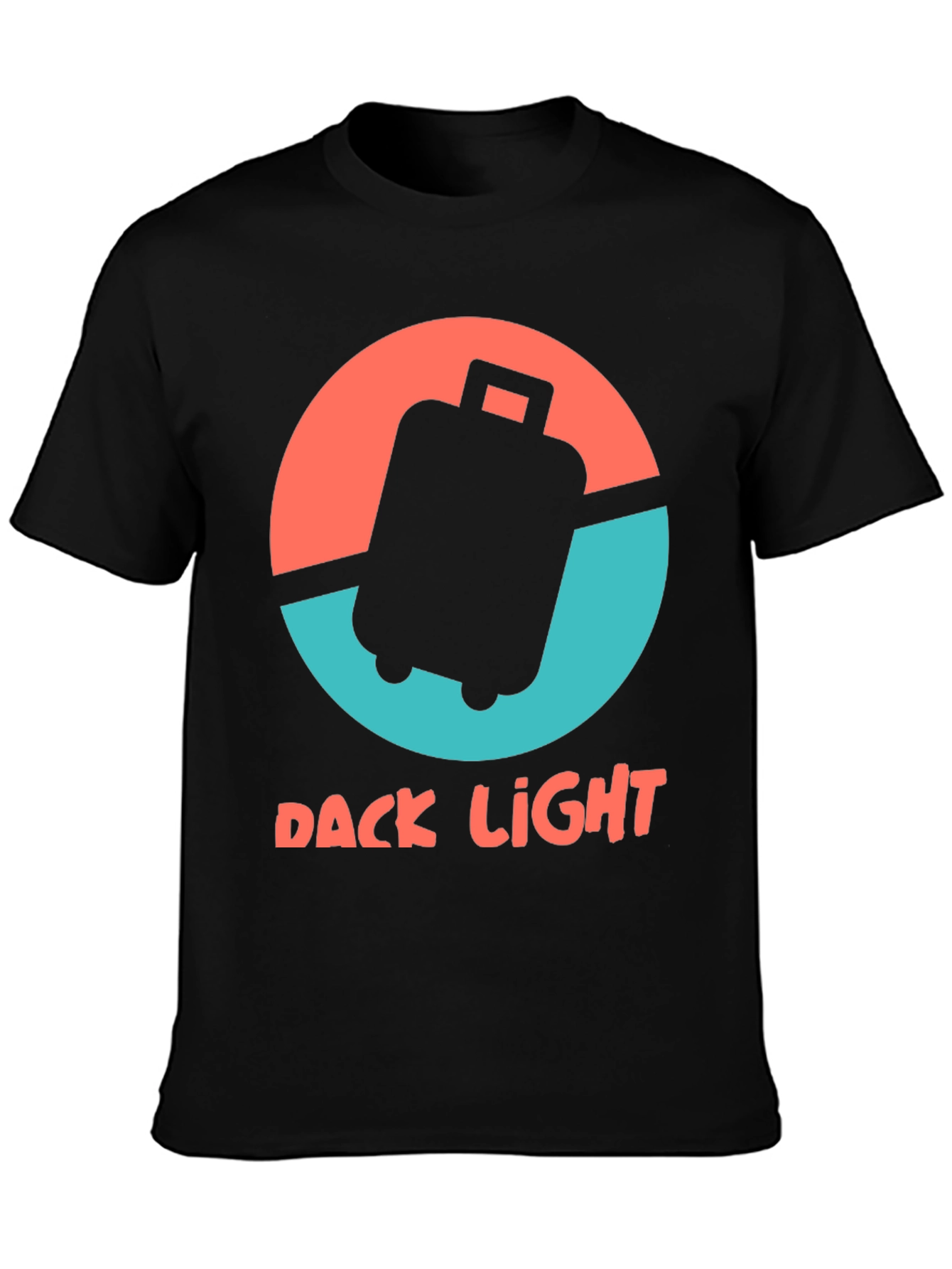 Dack Light Suitcase Graphic Tee