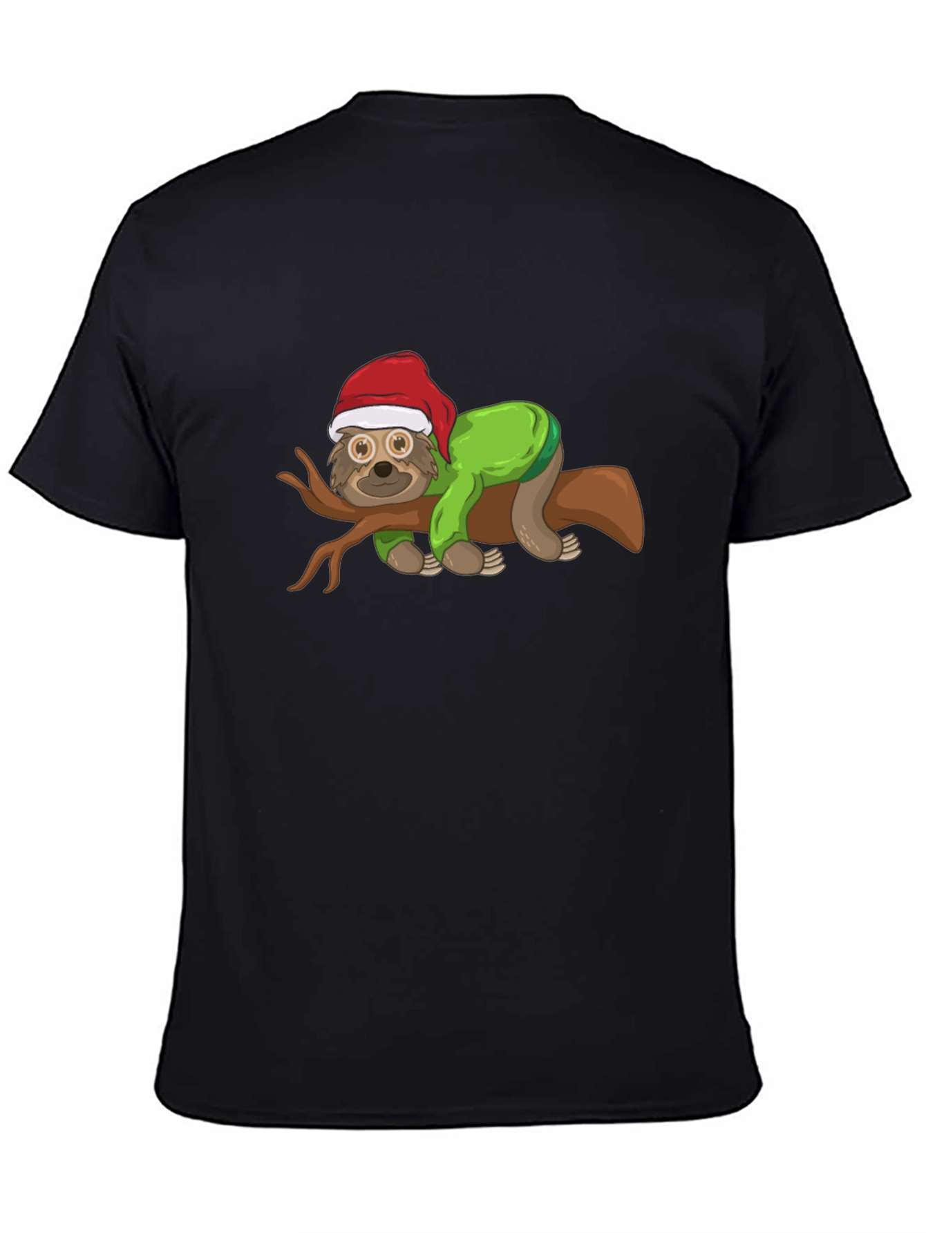 Festive Sloth T-Shirt: Holiday Cheer