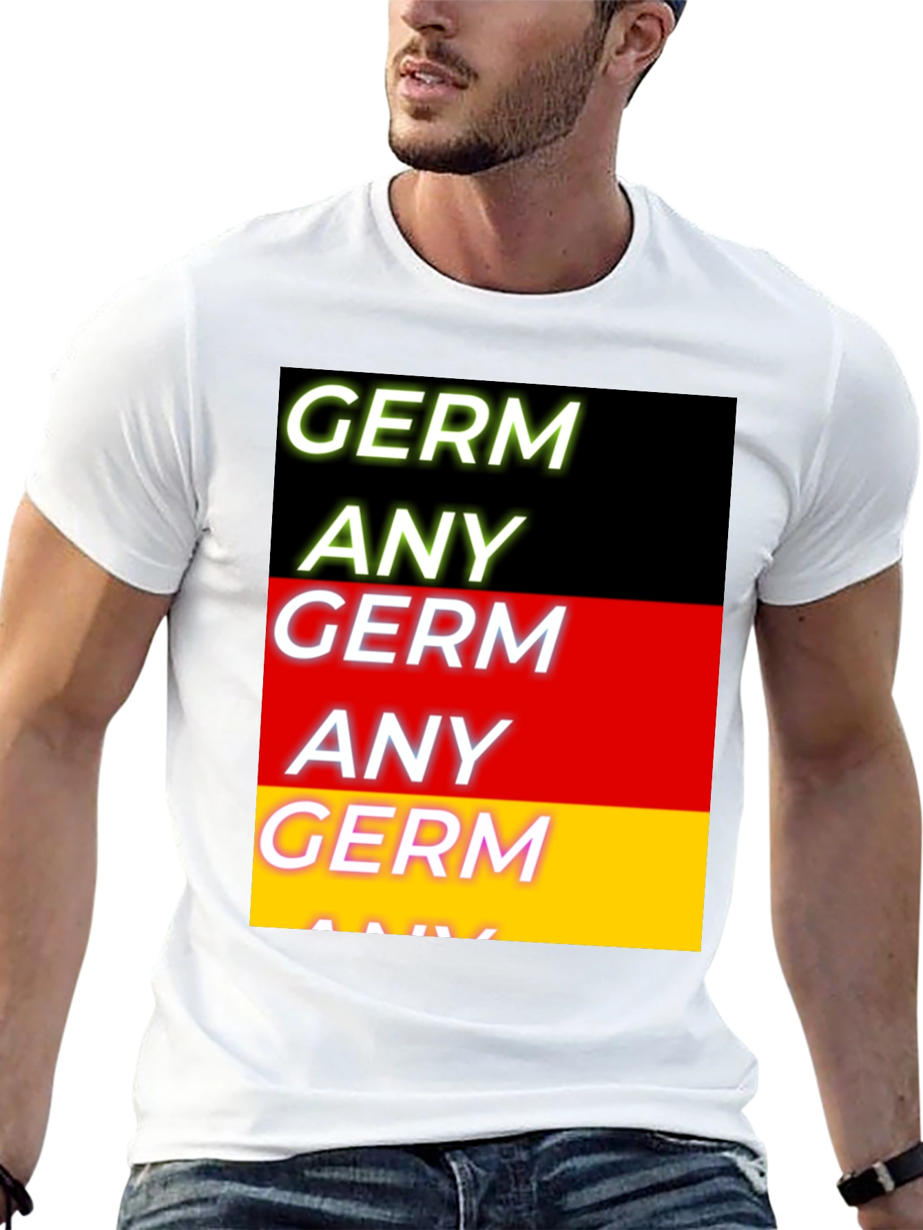 Germany Flag T-Shirt - Funny Graphic Tee