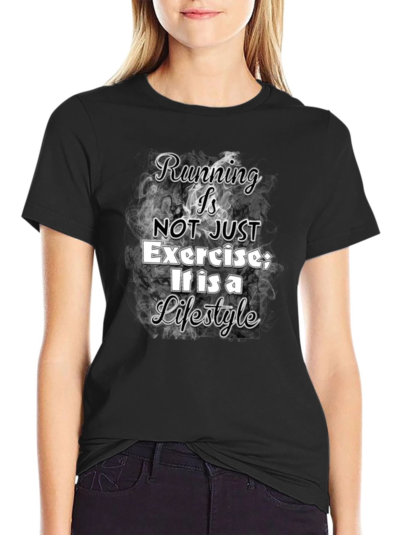 Running is a Lifestyle Graphic Tee