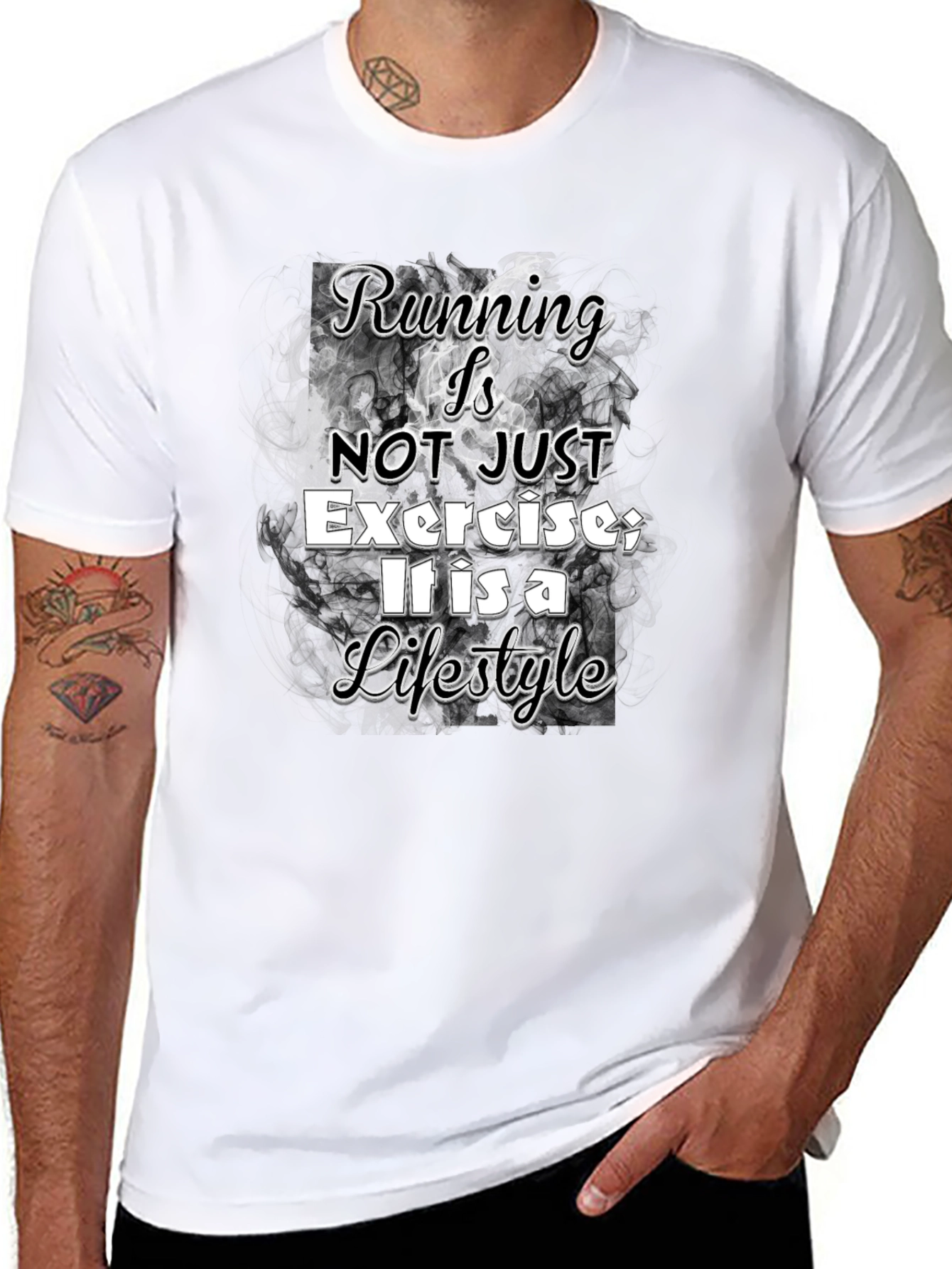 Running is a Lifestyle Graphic Tee