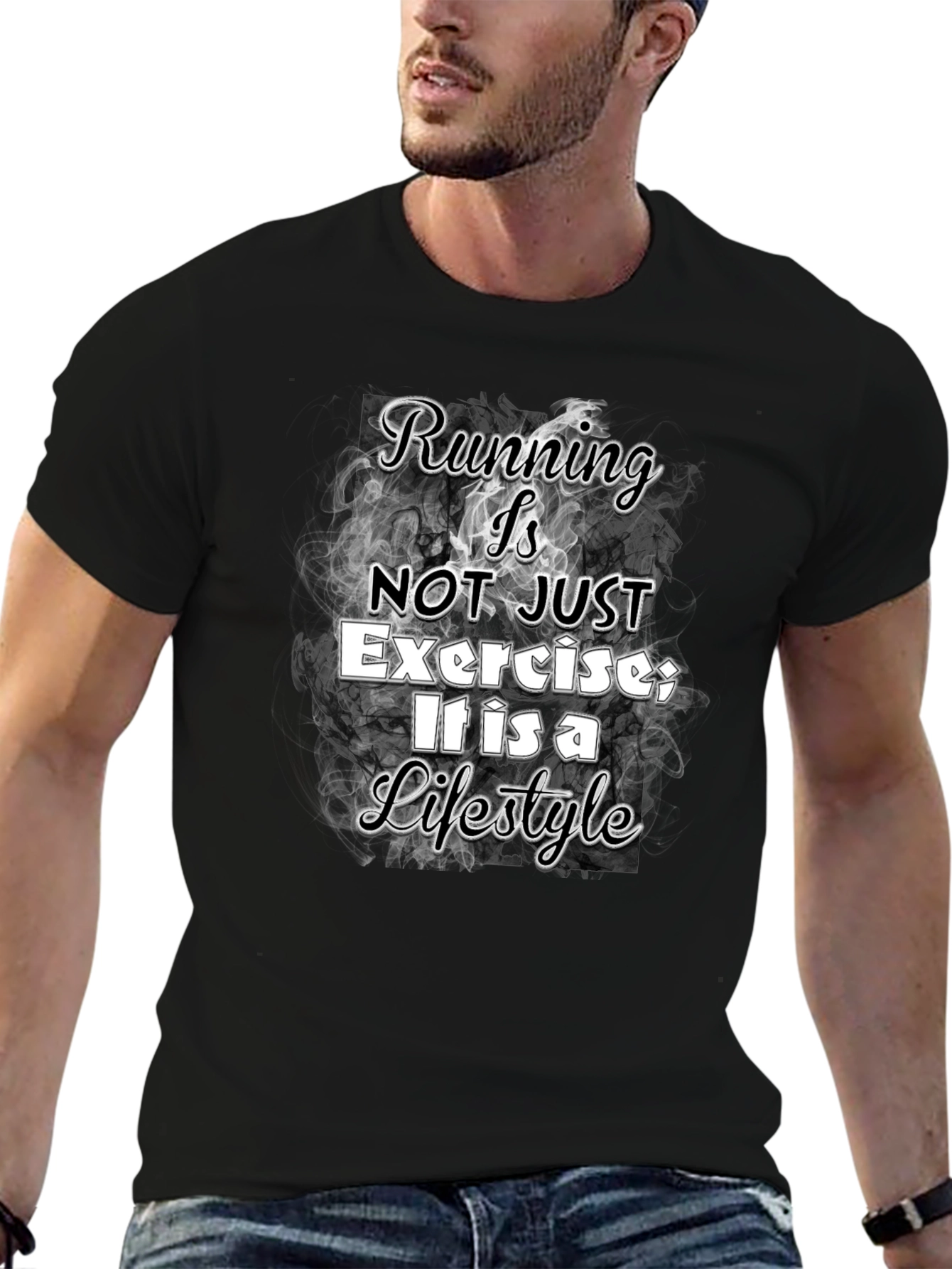 Running is a Lifestyle Graphic Tee