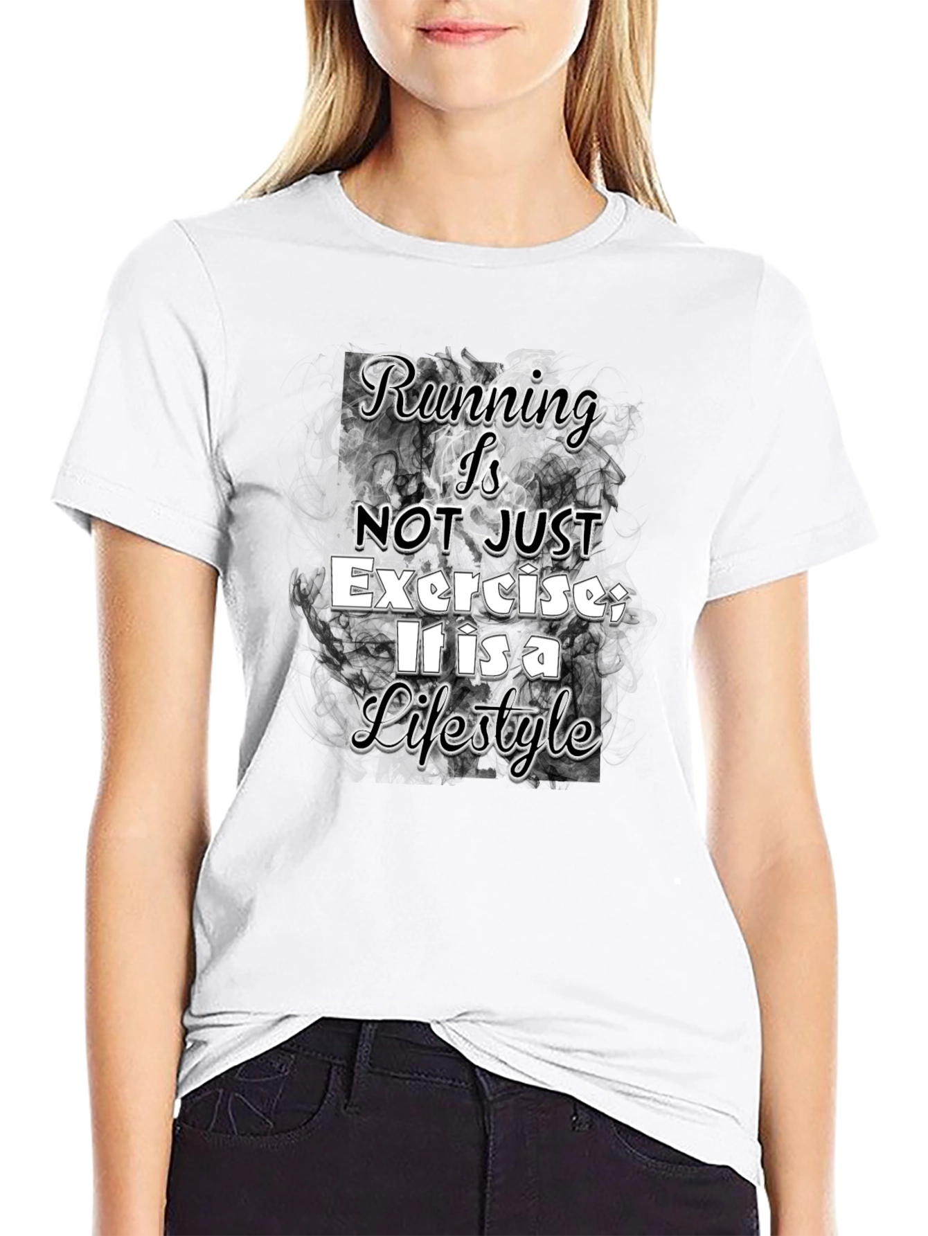 Running is a Lifestyle Graphic Tee