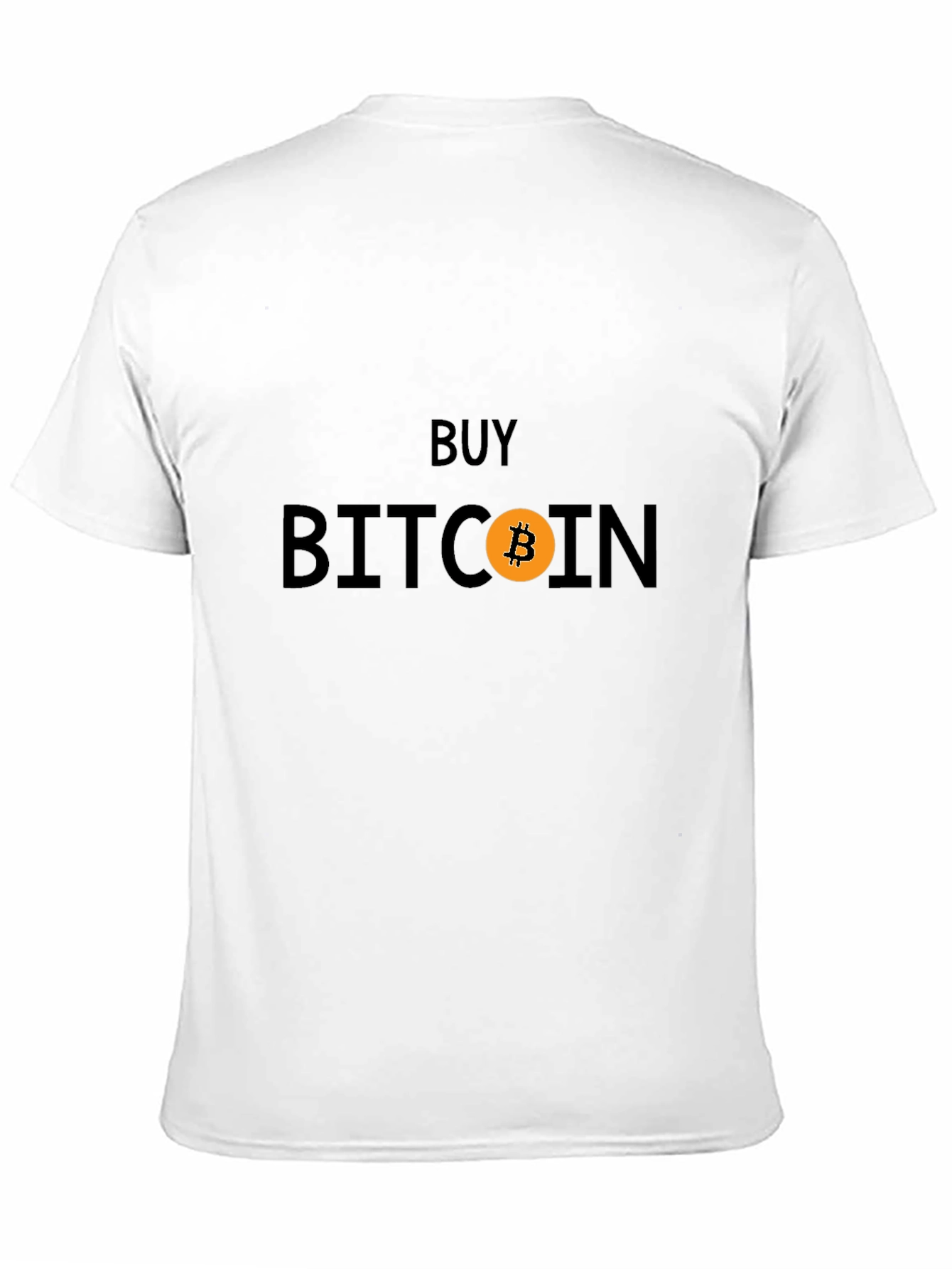 Buy Bitcoin T-Shirt - Crypto Tee - Bitcoin Logo