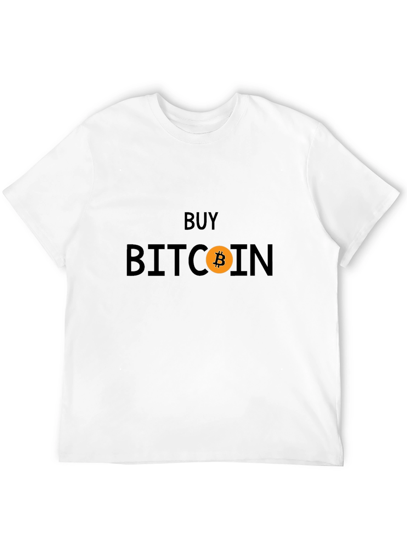 Buy Bitcoin T-Shirt - Crypto Tee - Bitcoin Logo