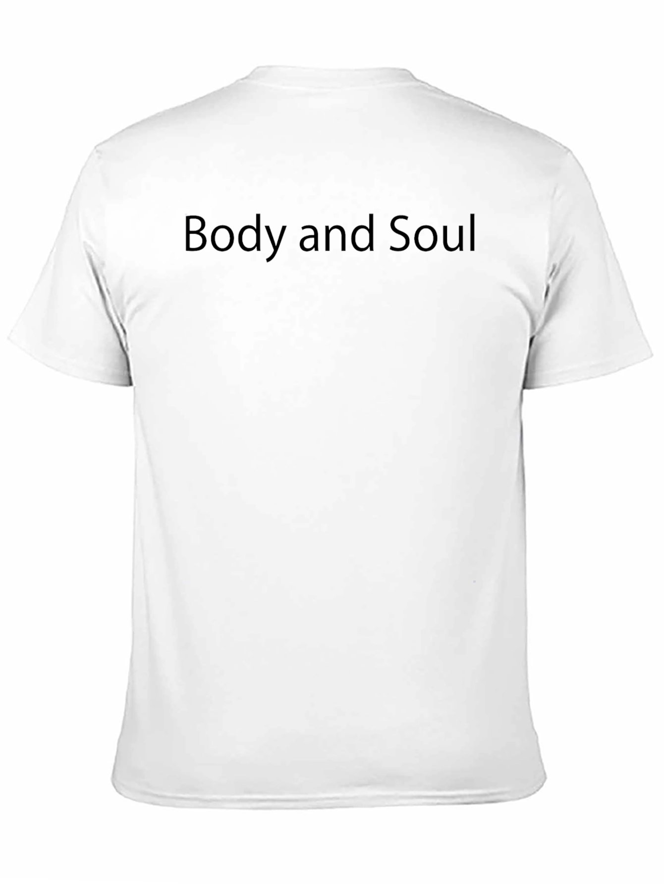Body and Soul Black Tee