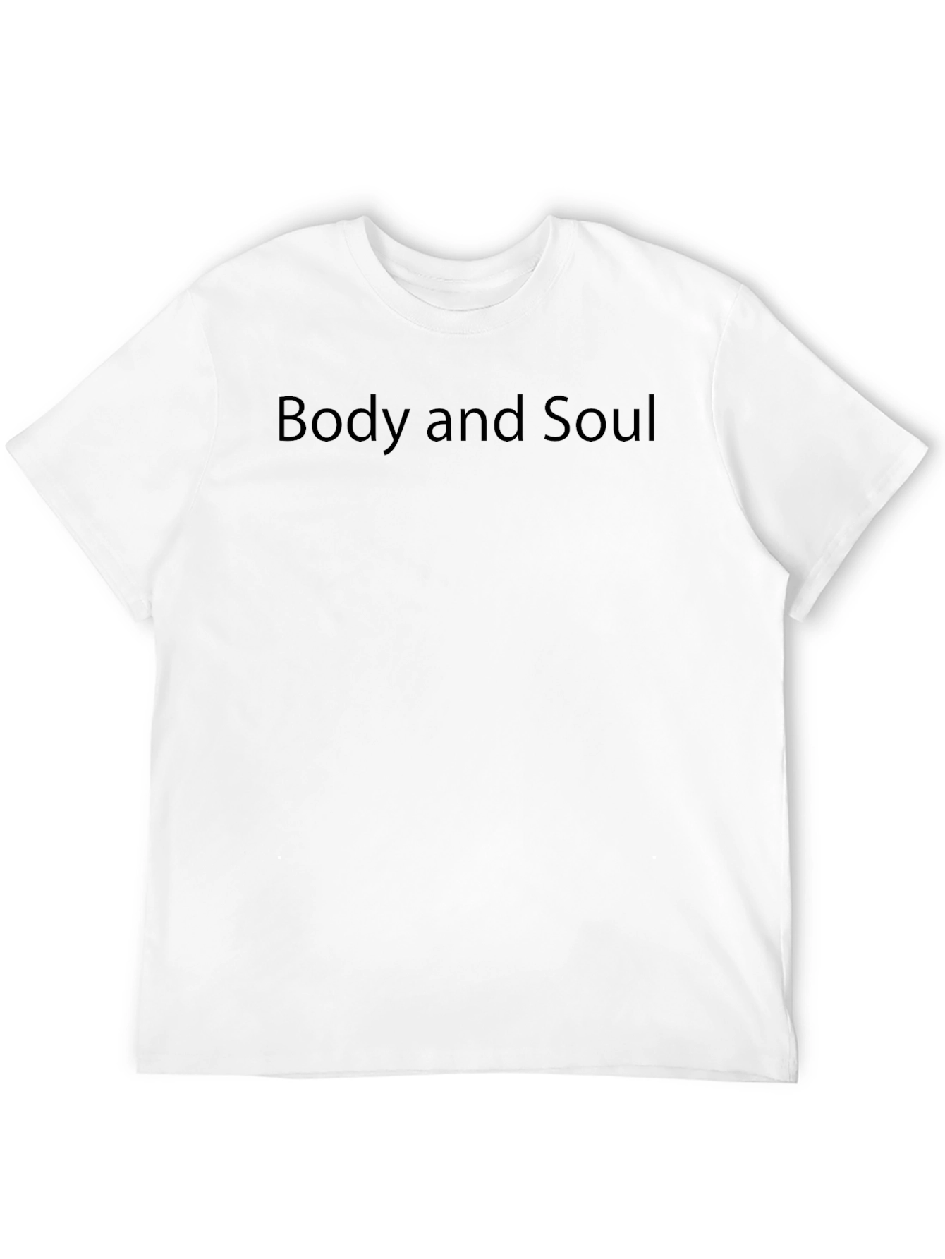 Body and Soul Black Tee