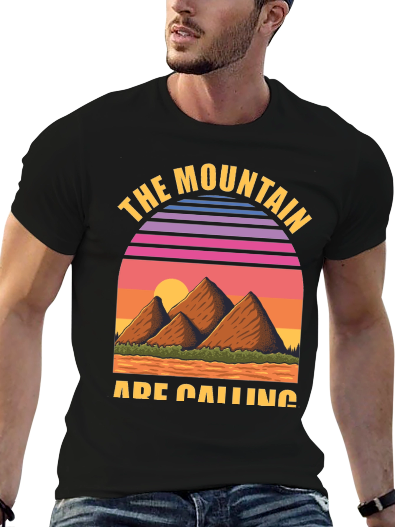 The Mountain is Calling Graphic Tee