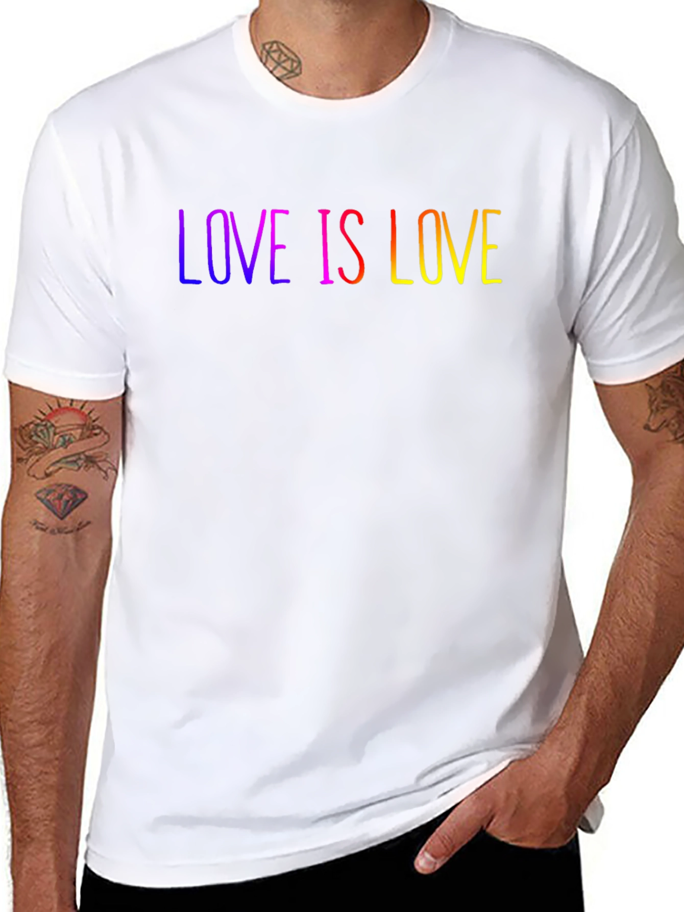 Love is Love Rainbow Pride T-Shirt